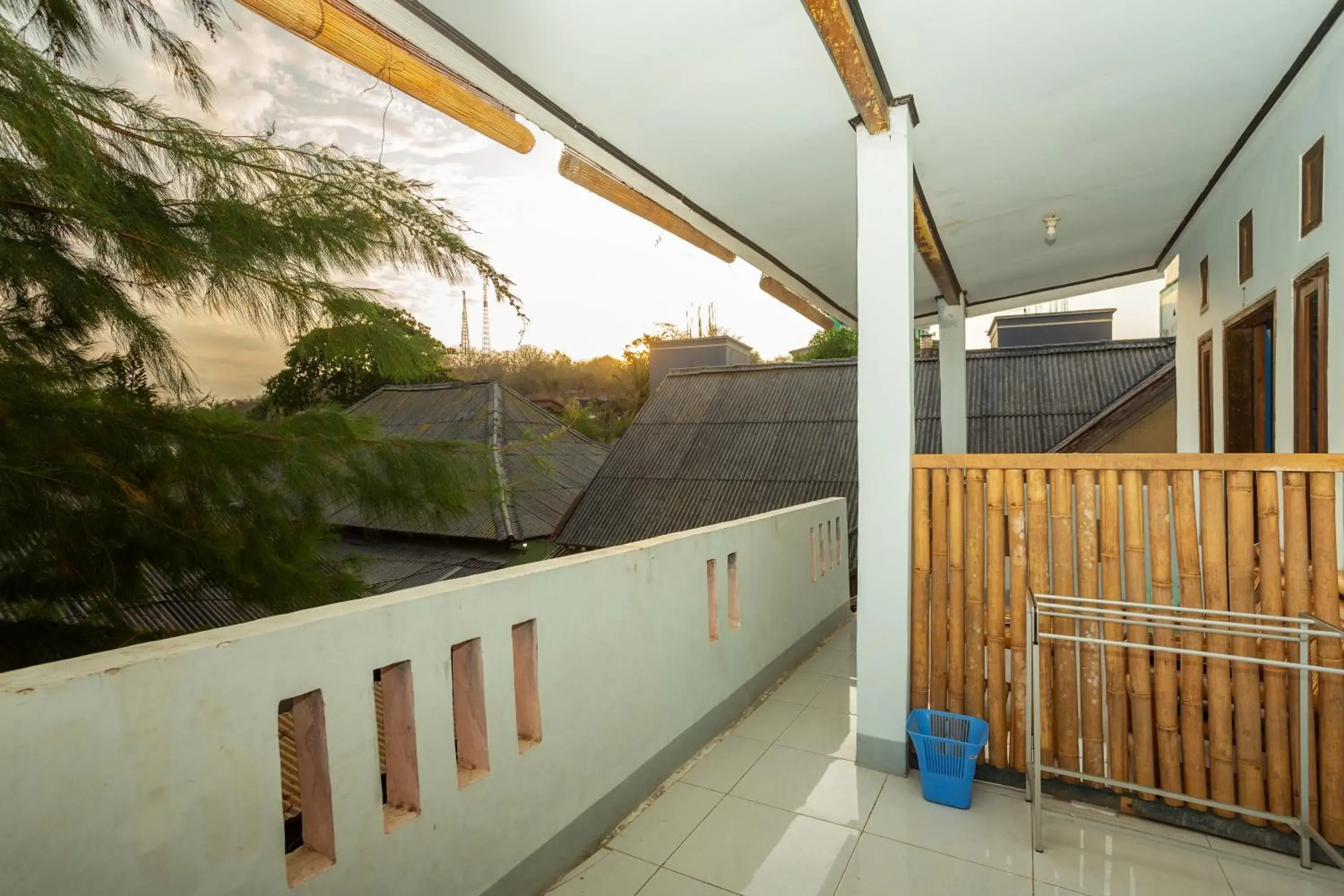 Balcony/Terrace in Creative Trawangan Stay Balcony/Terrace in Creative Trawangan Stay