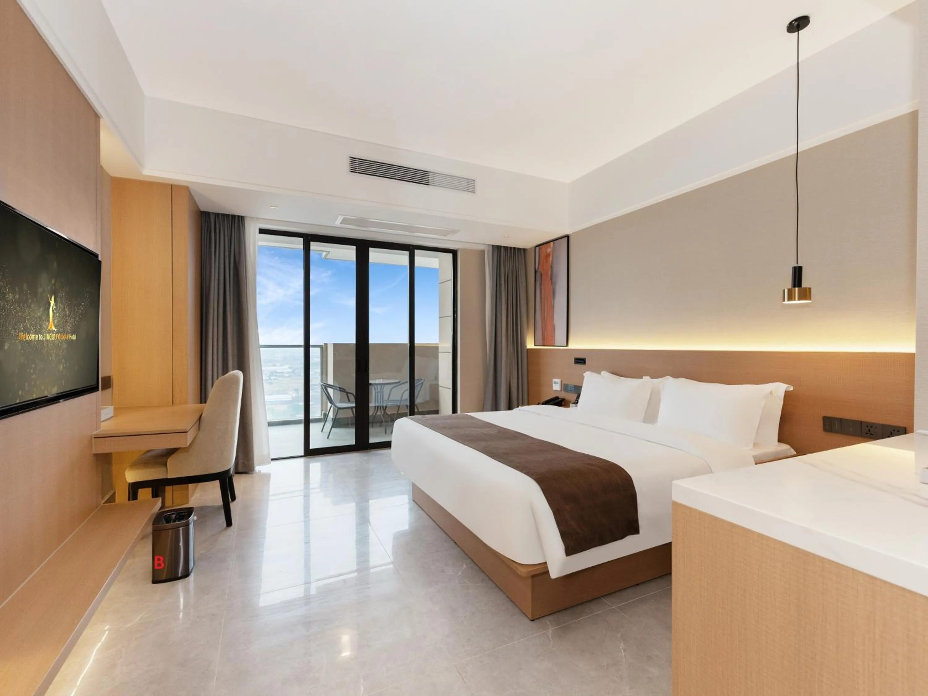 Bed in JD POLMAN Hotel