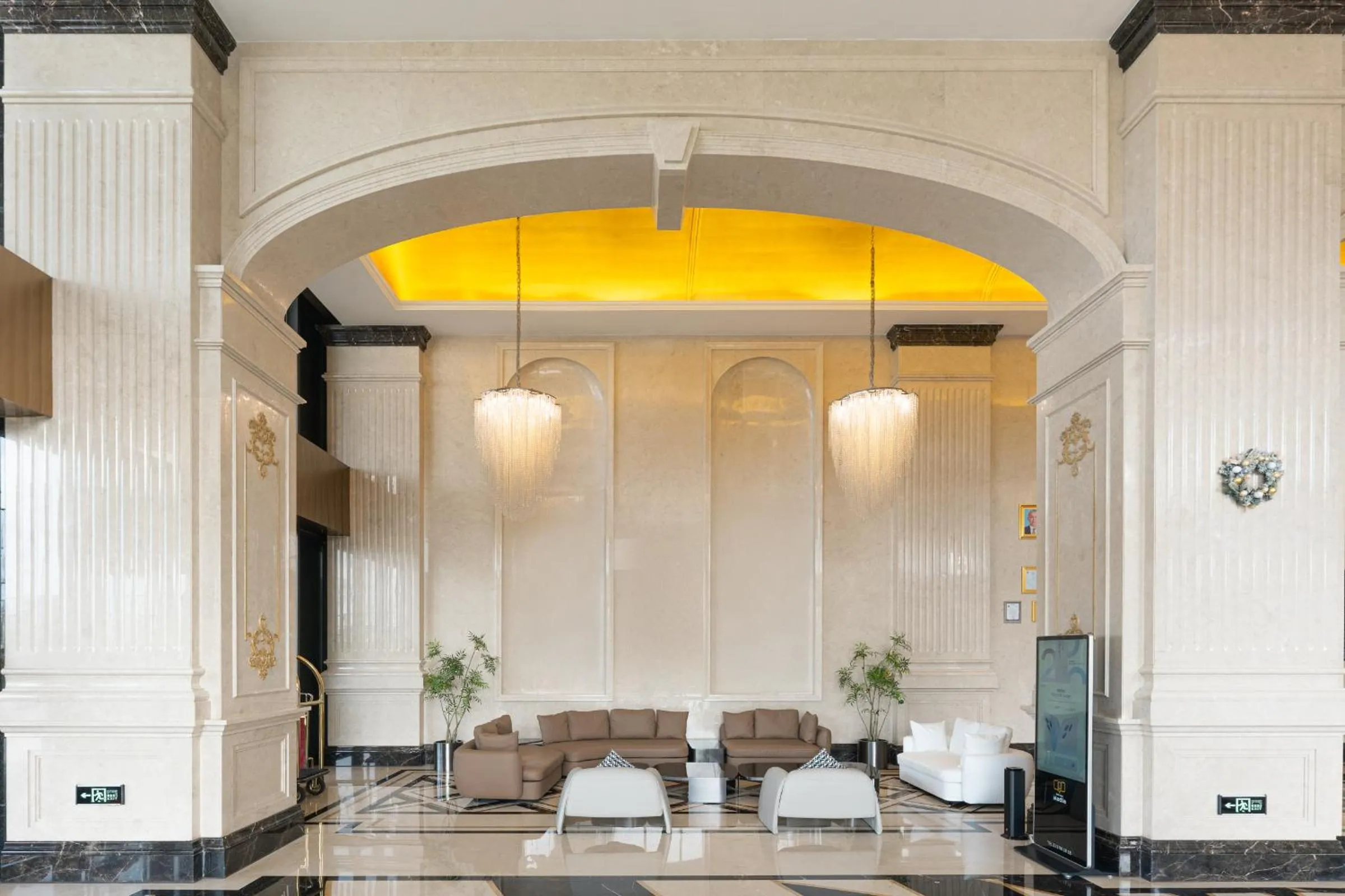 Lobby or reception in JD POLMAN Hotel