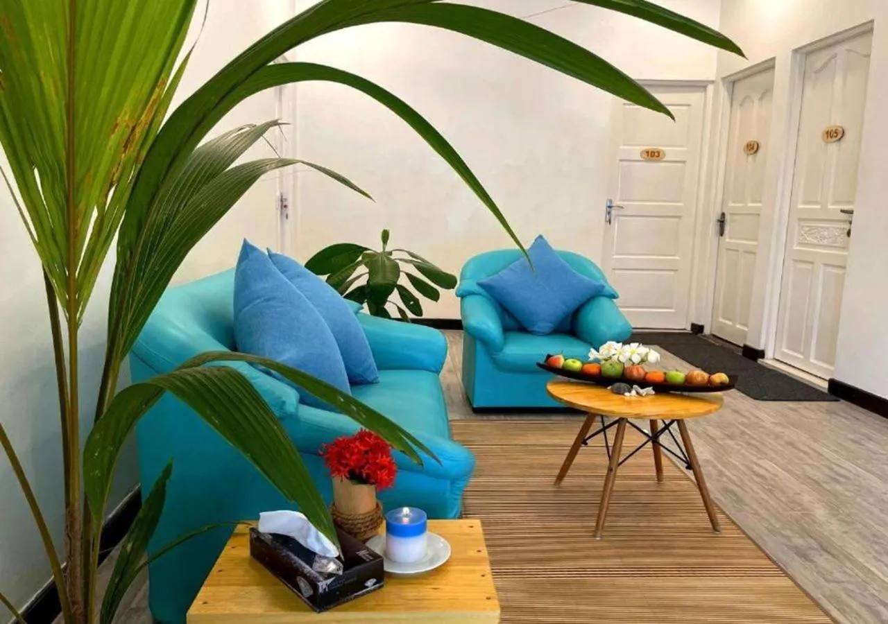 Seating area in Surf Trip Maldives