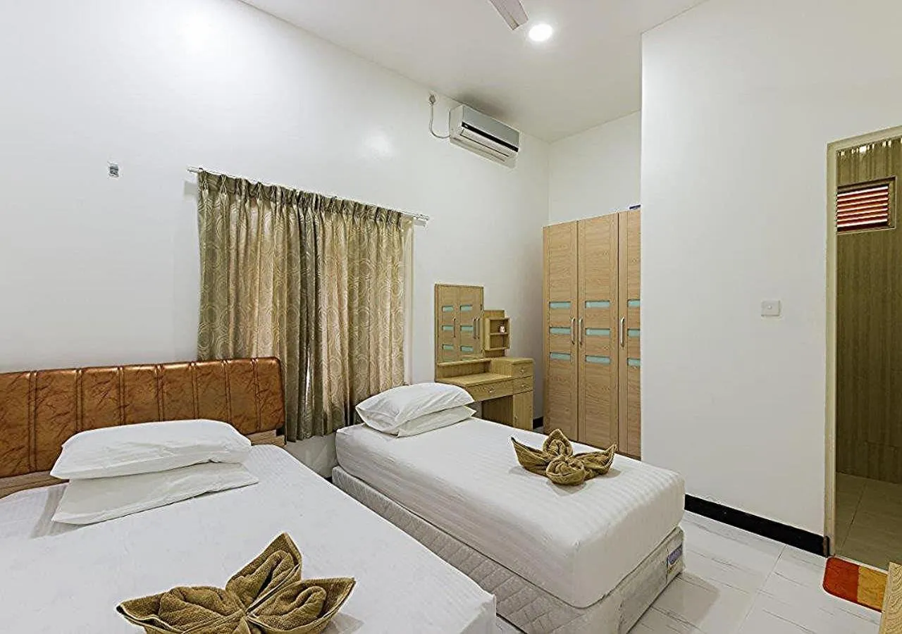 Photo of the whole room, Bed in Surf Trip Maldives