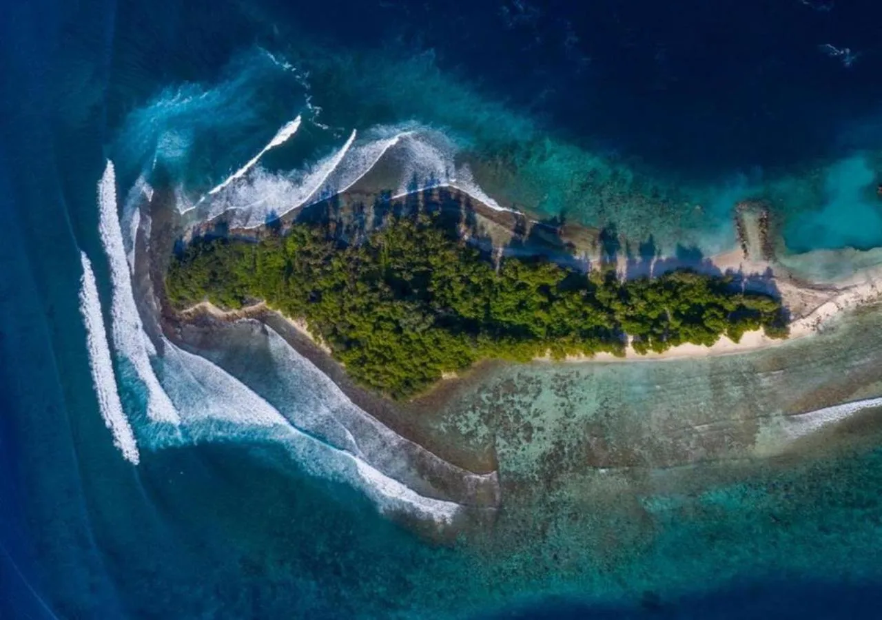 Natural landscape in Surf Trip Maldives