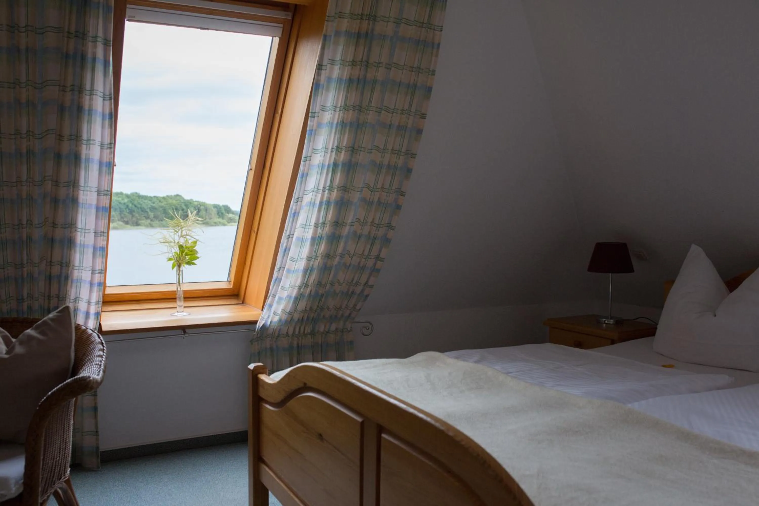 Decorative detail, Bed in Hotel Am Fleesensee