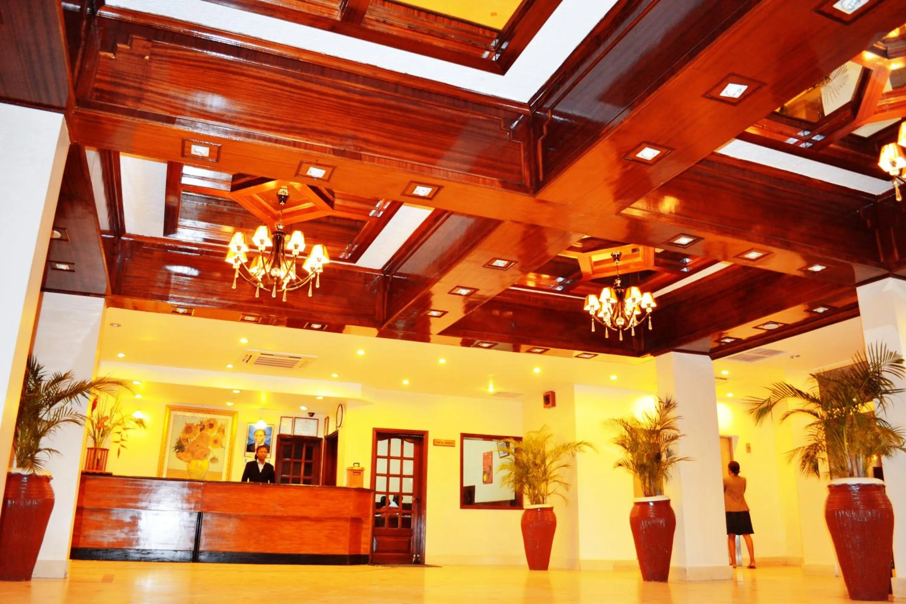 Lobby or reception in New Mwanza Hotel