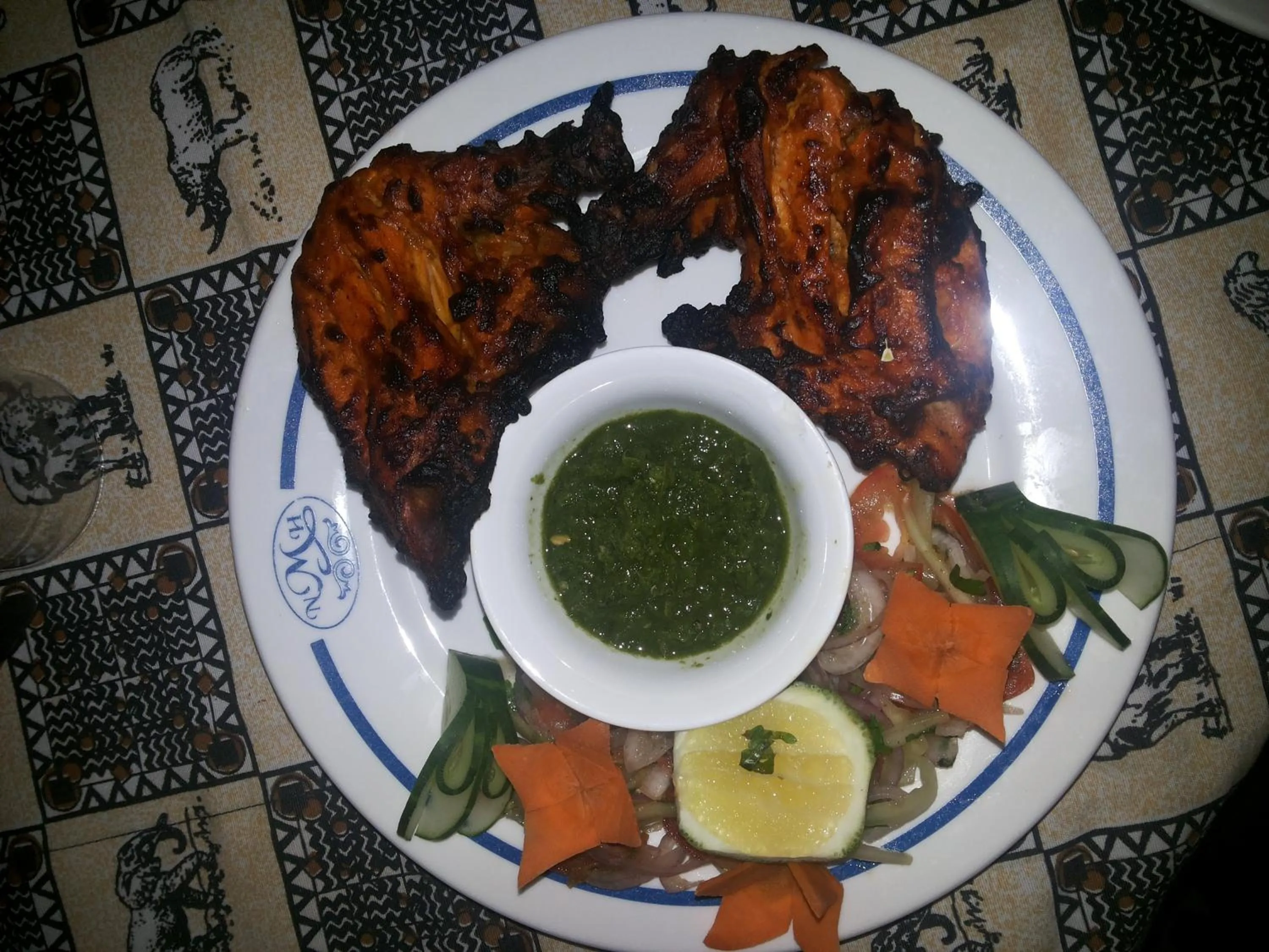 Food in New Mwanza Hotel