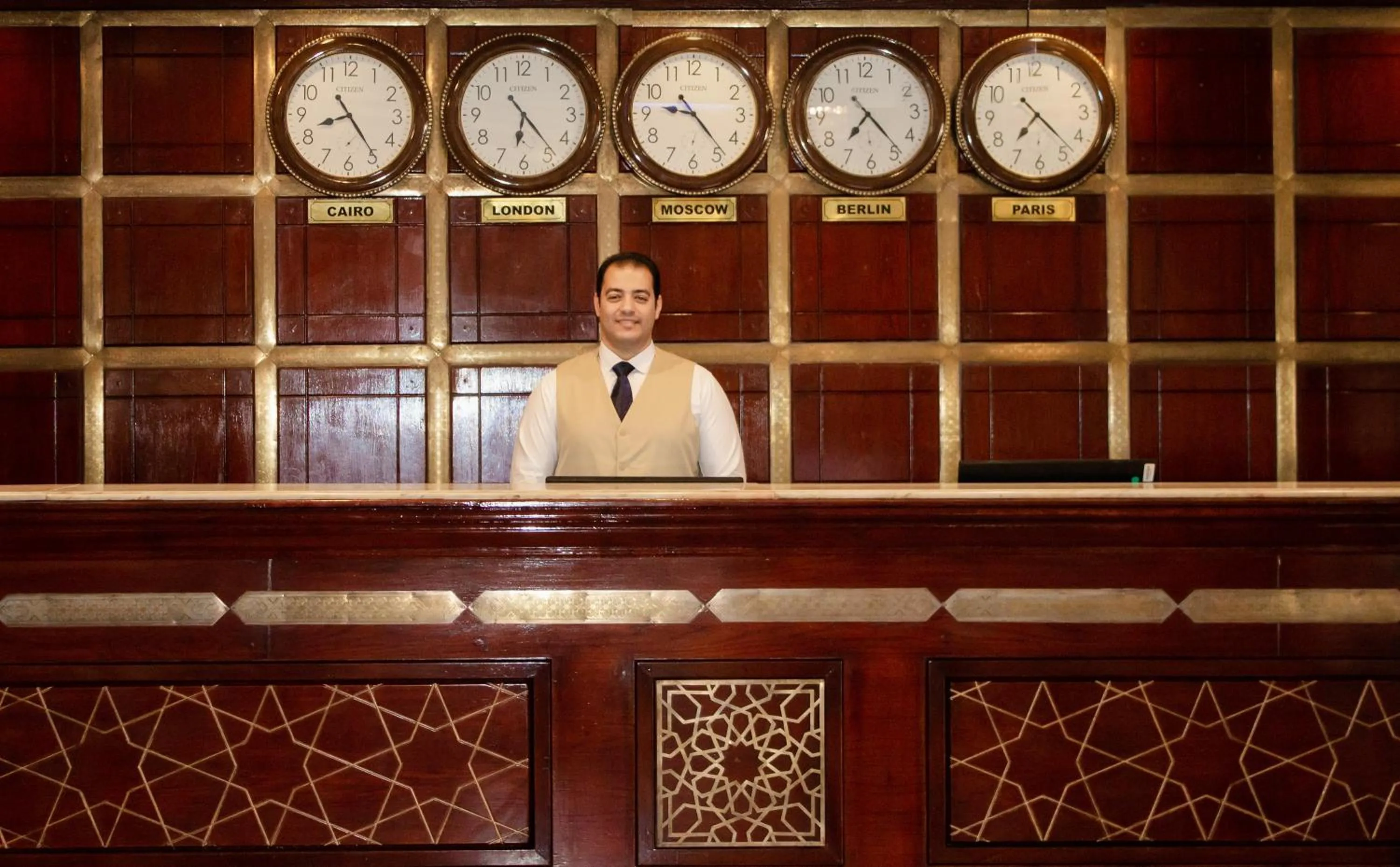 Lobby or reception in White Valley Palace