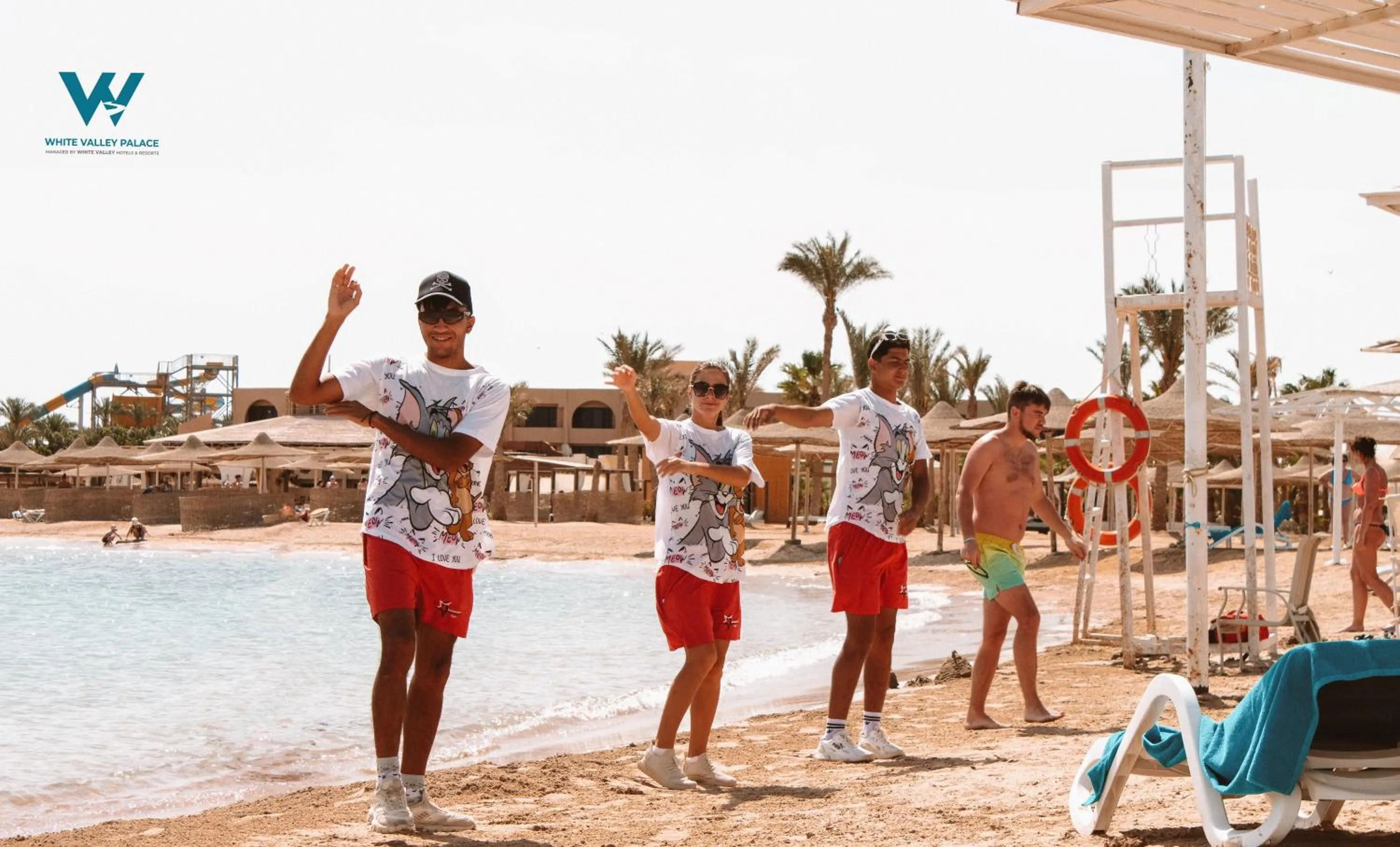 Beach in White Valley Palace