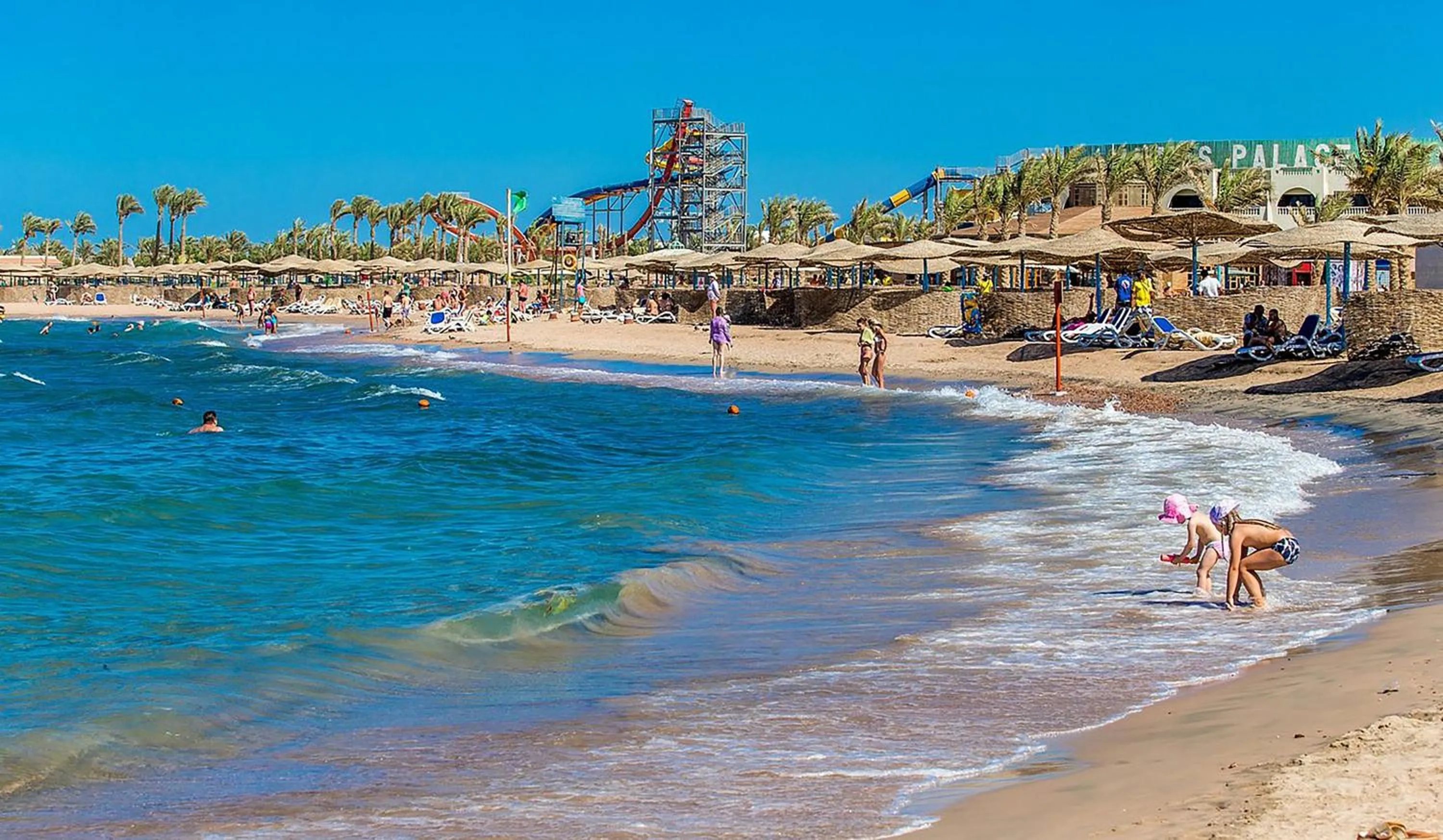 Beach in White Valley Palace