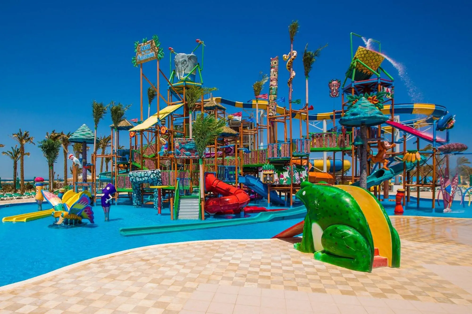 Aqua park in White Valley Palace
