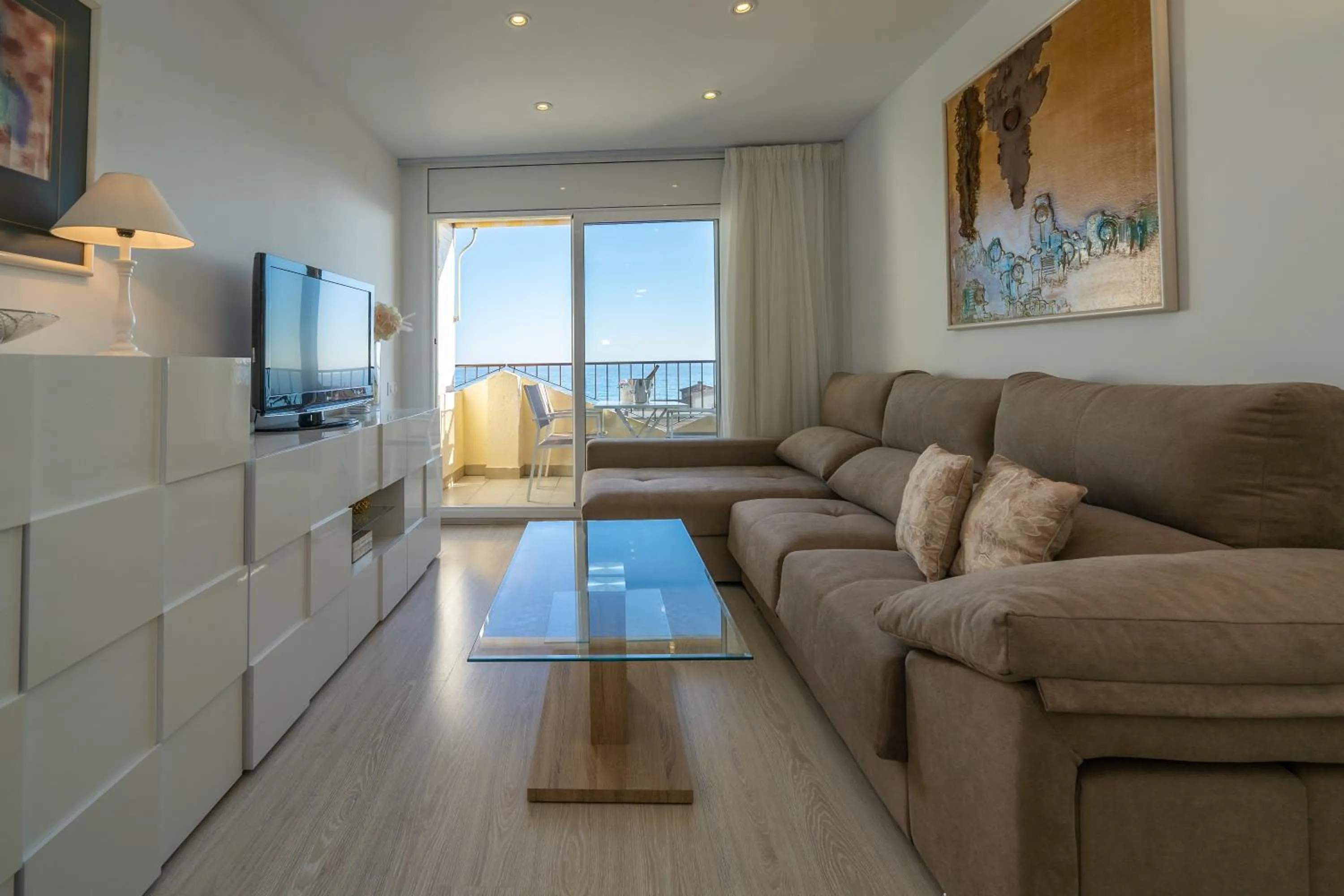 Balcony/Terrace in HomeHolidaysRentals Bluemar-Costa Barcelona