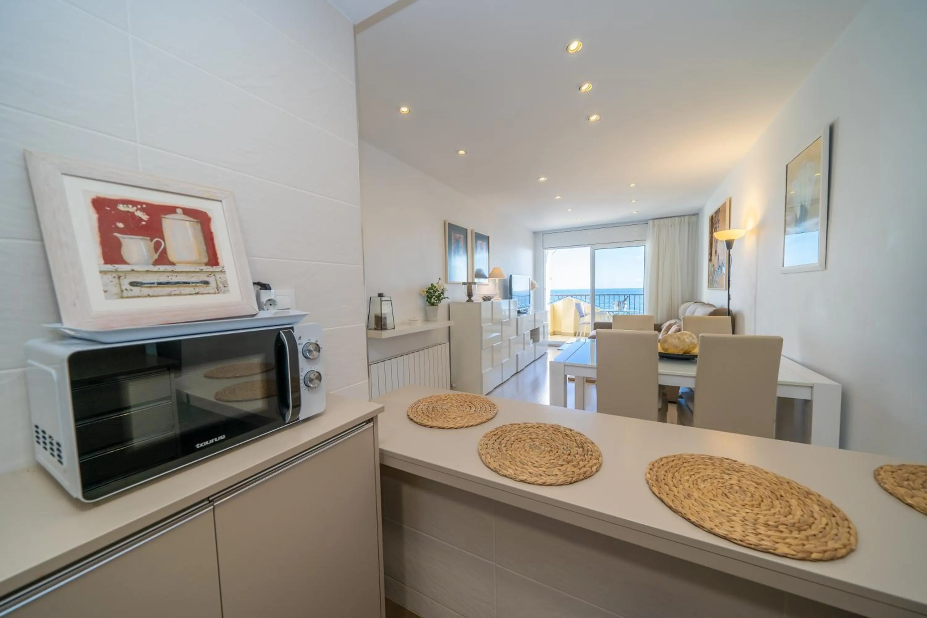 Balcony/Terrace in HomeHolidaysRentals Bluemar-Costa Barcelona