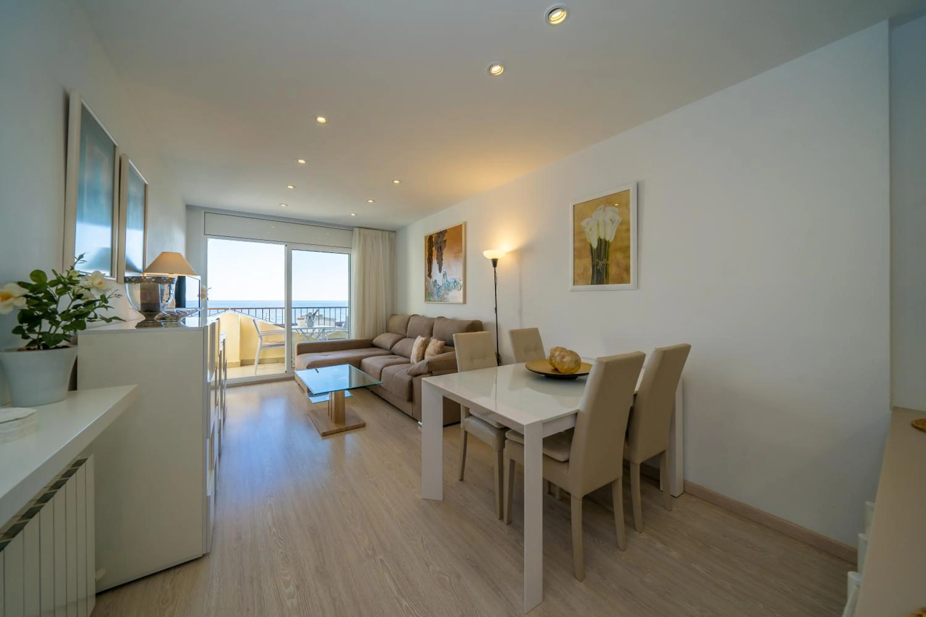 Balcony/Terrace in HomeHolidaysRentals Bluemar-Costa Barcelona
