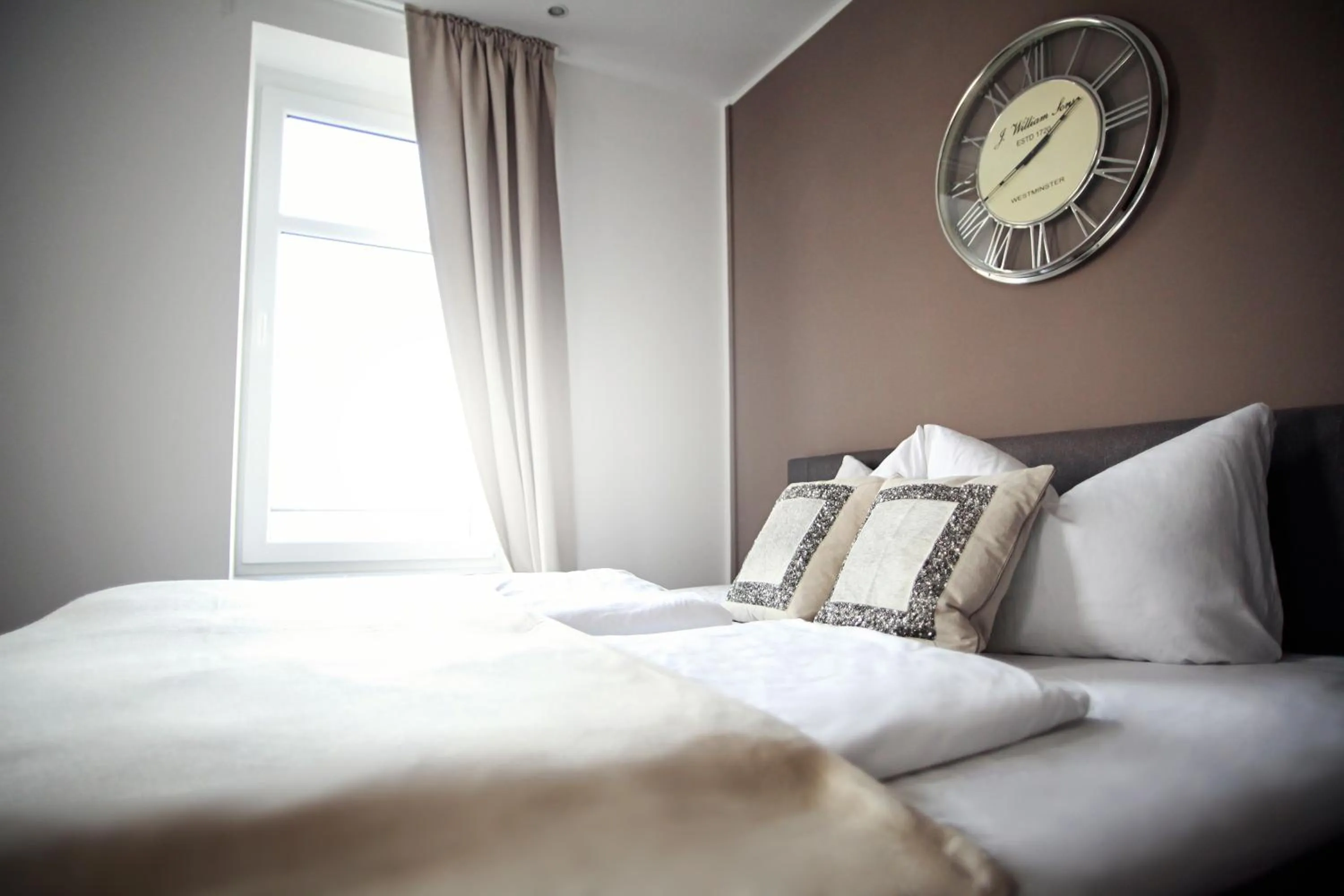 Bed in Hentschels Apartments