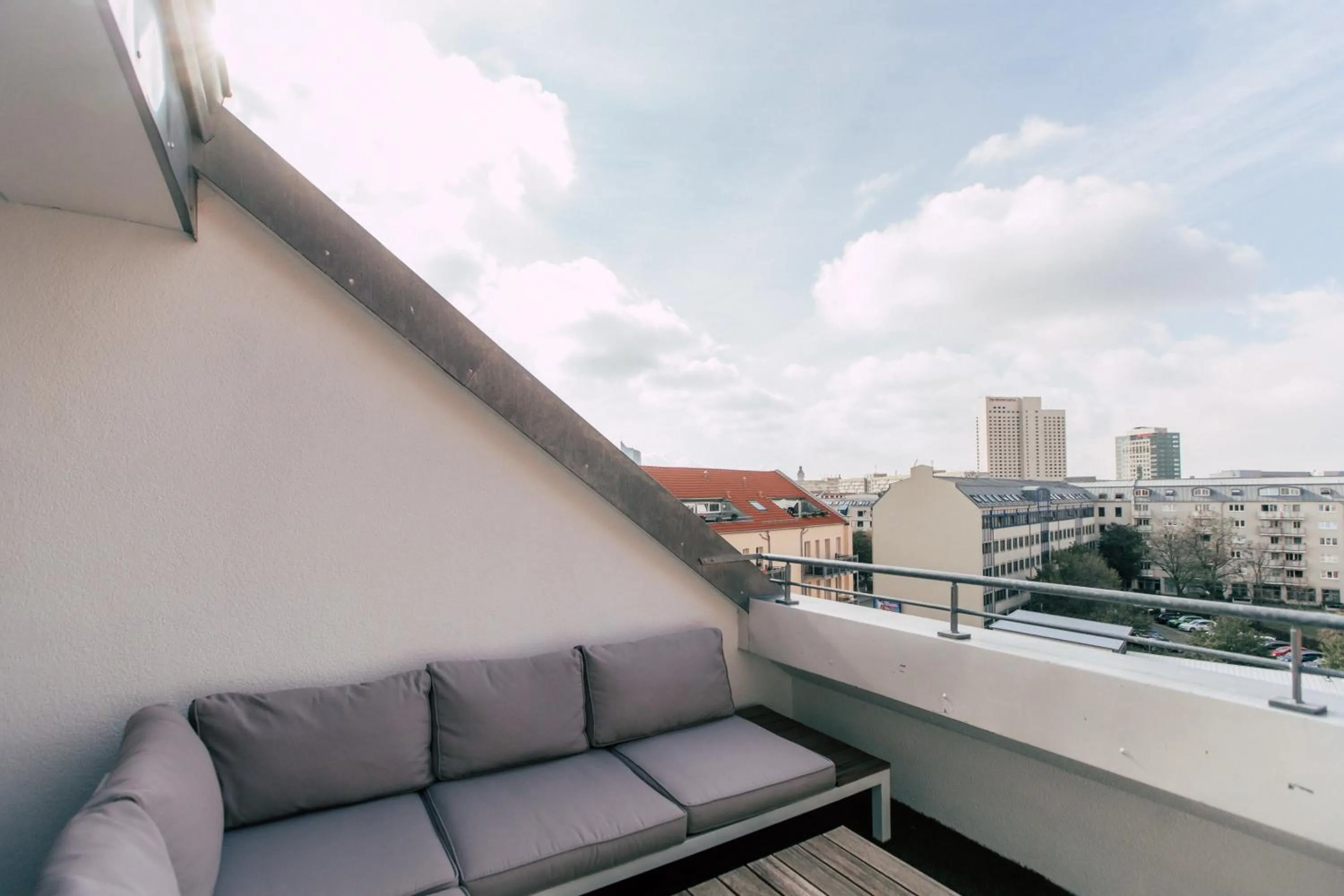 Balcony/Terrace in Hentschels Apartments