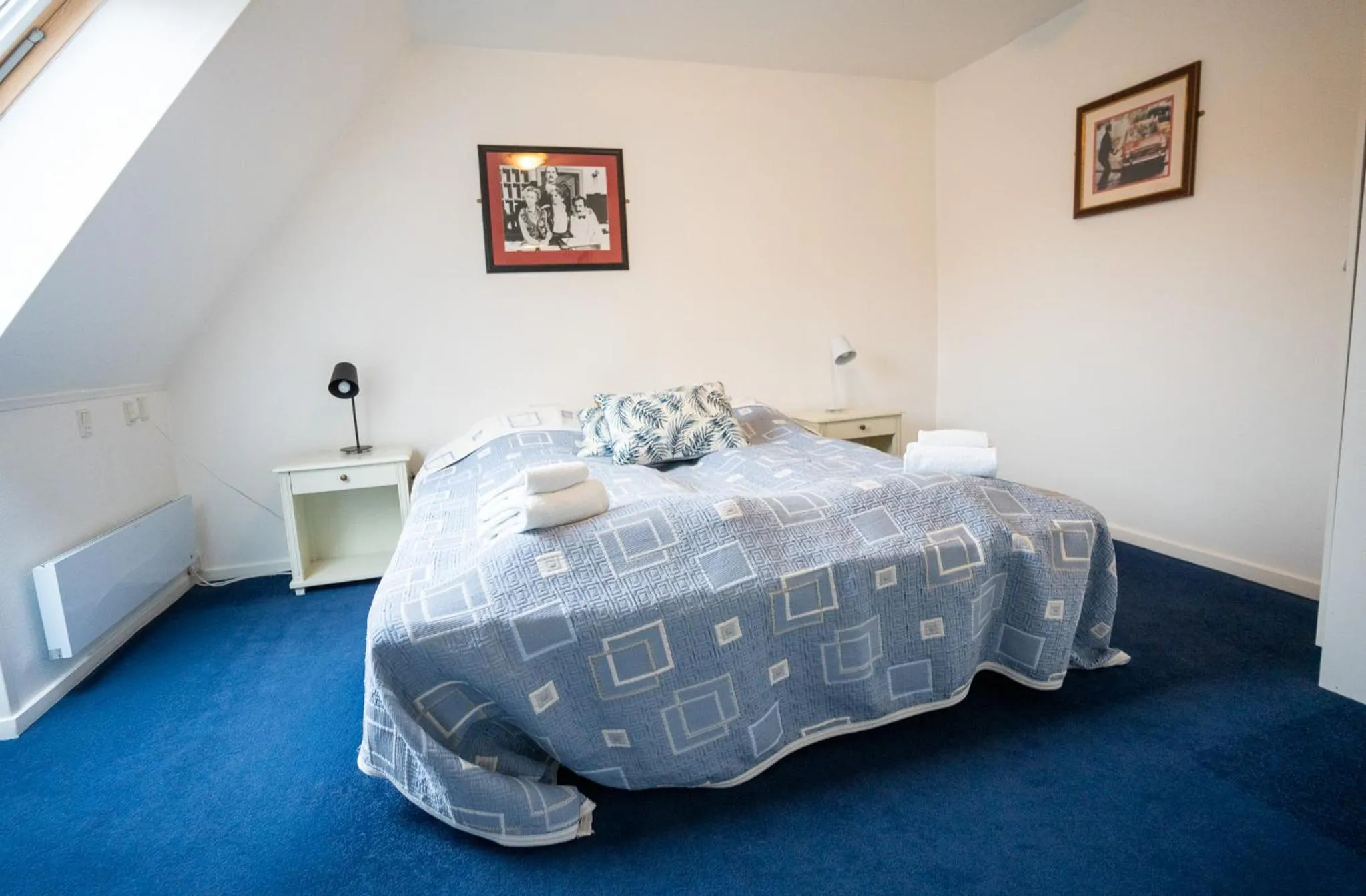 Bed in Frederiksværk Hotel