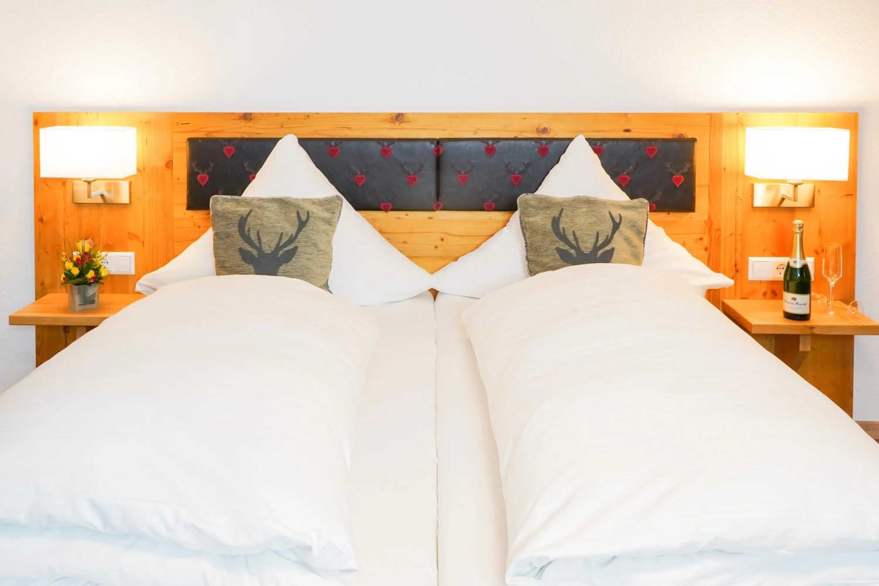 Bed in Gasthof Zur Seku