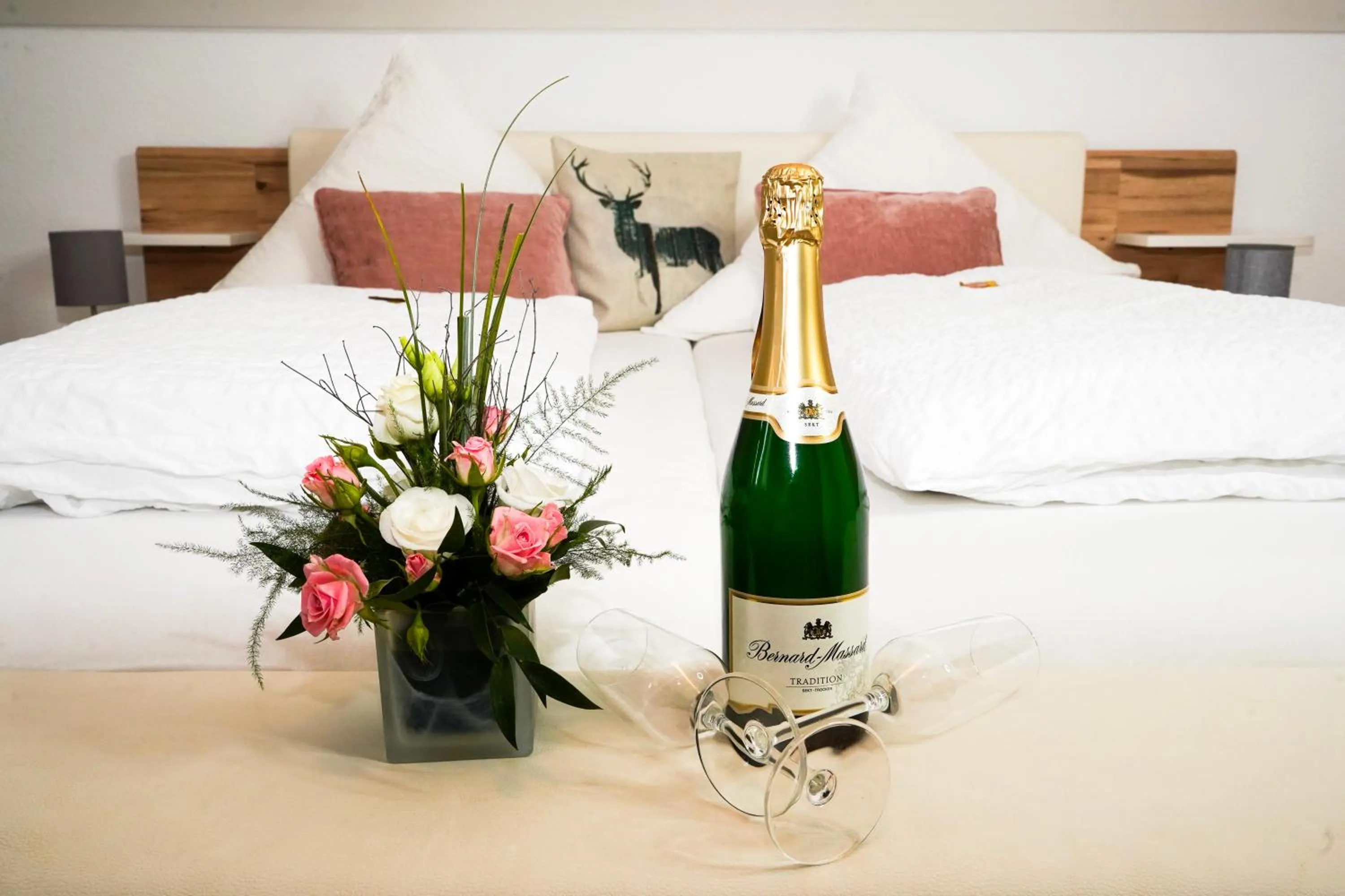 Bed in Gasthof Zur Seku