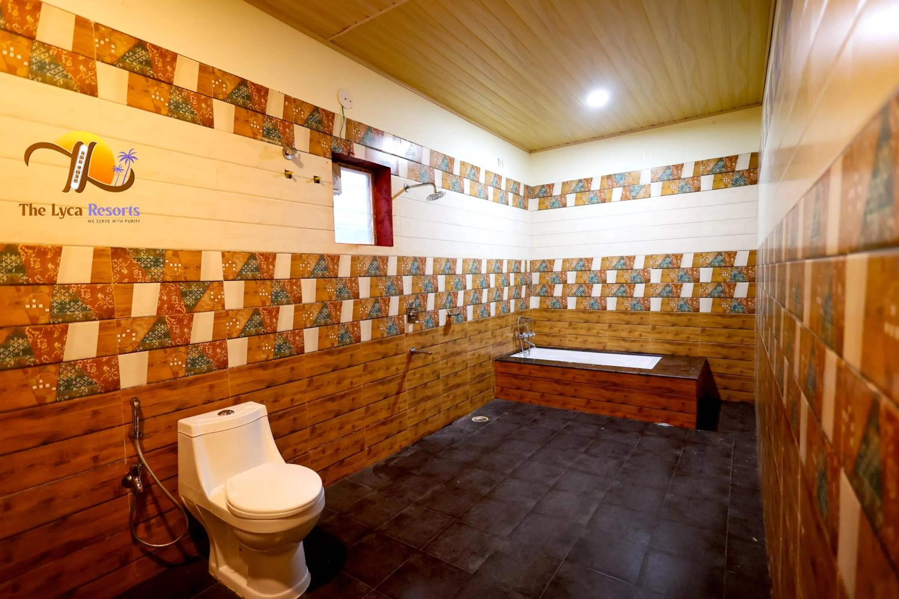 Bathroom in THE LYCA RESORTS