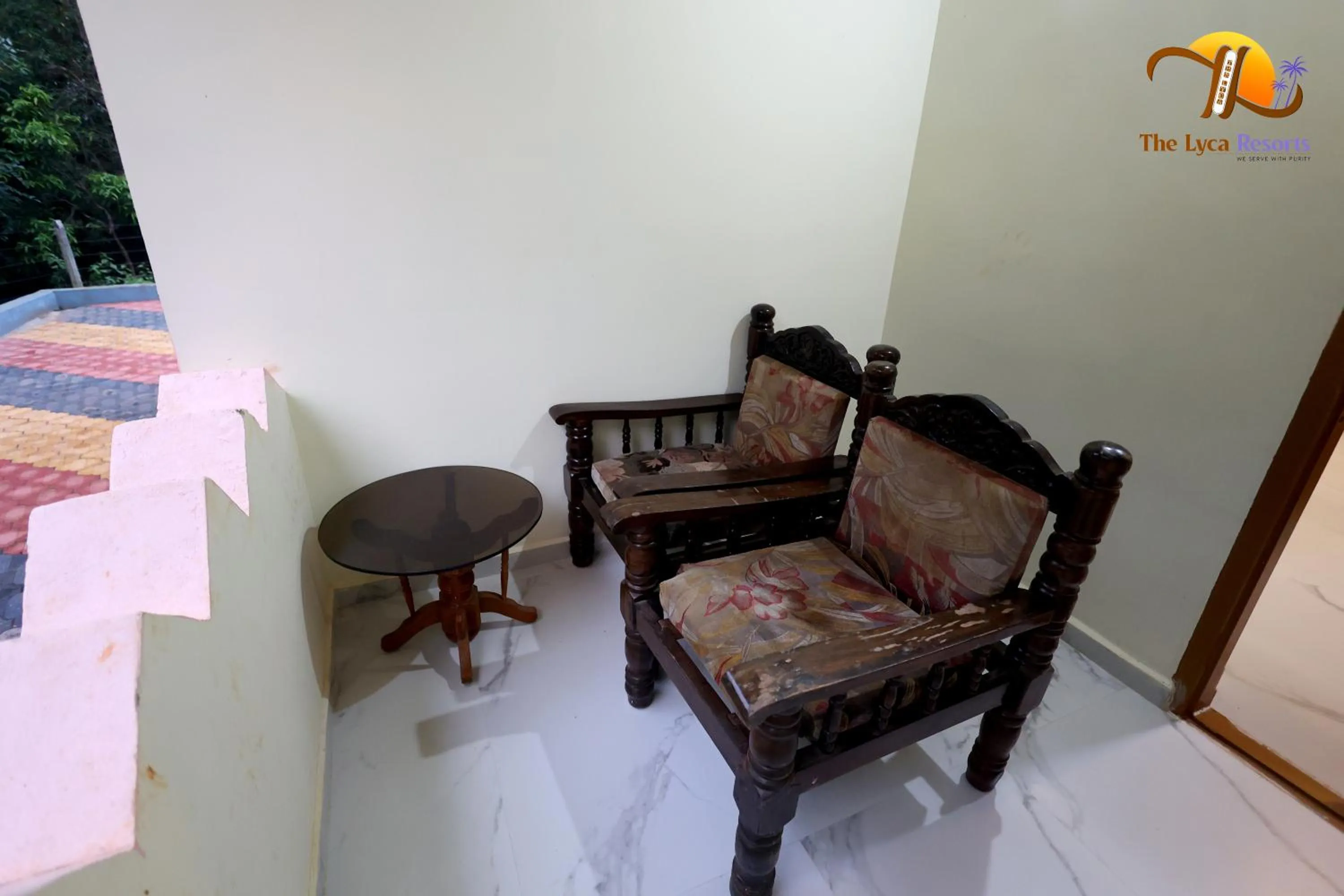 Seating Area in THE LYCA RESORTS