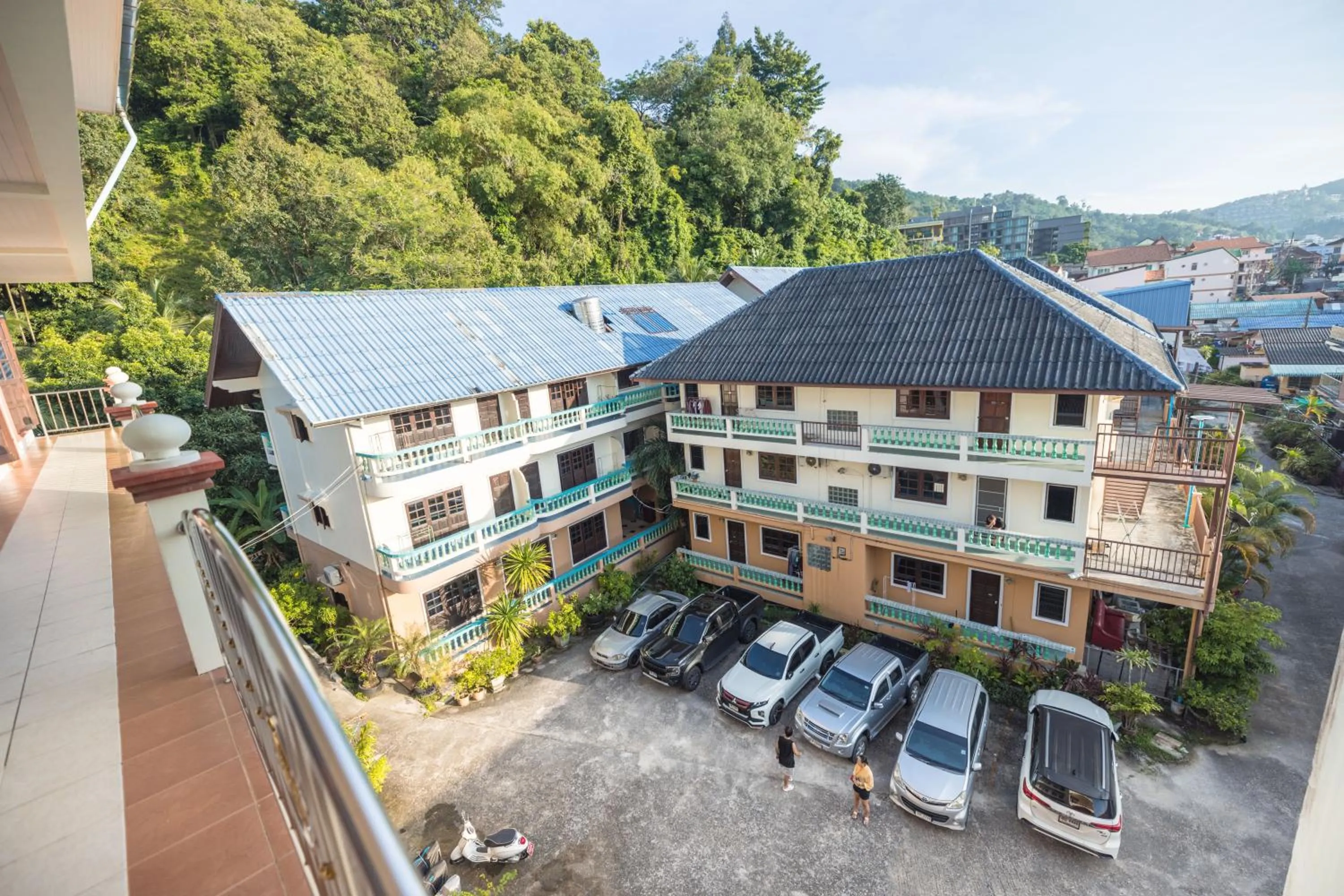 Property building in G house guest house