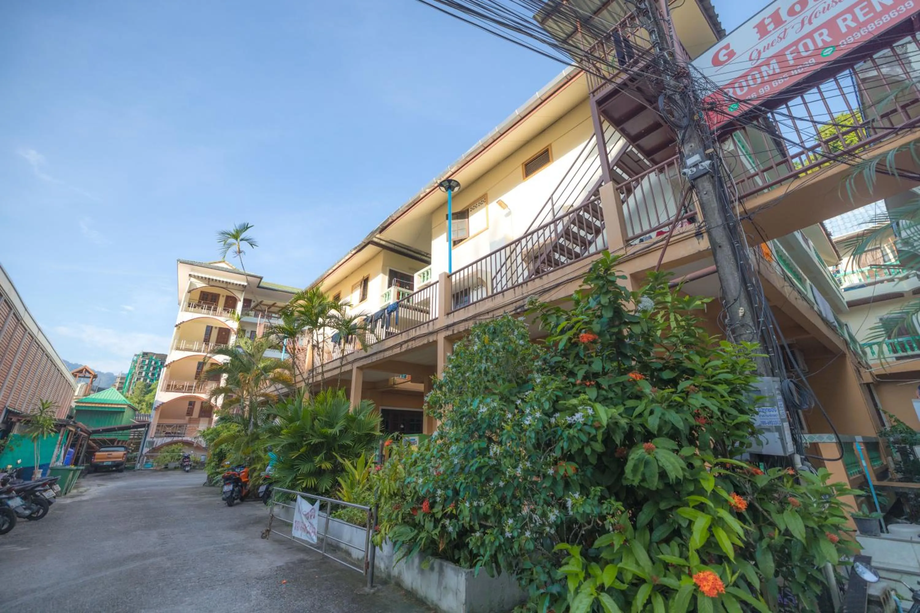 Property building in G house guest house