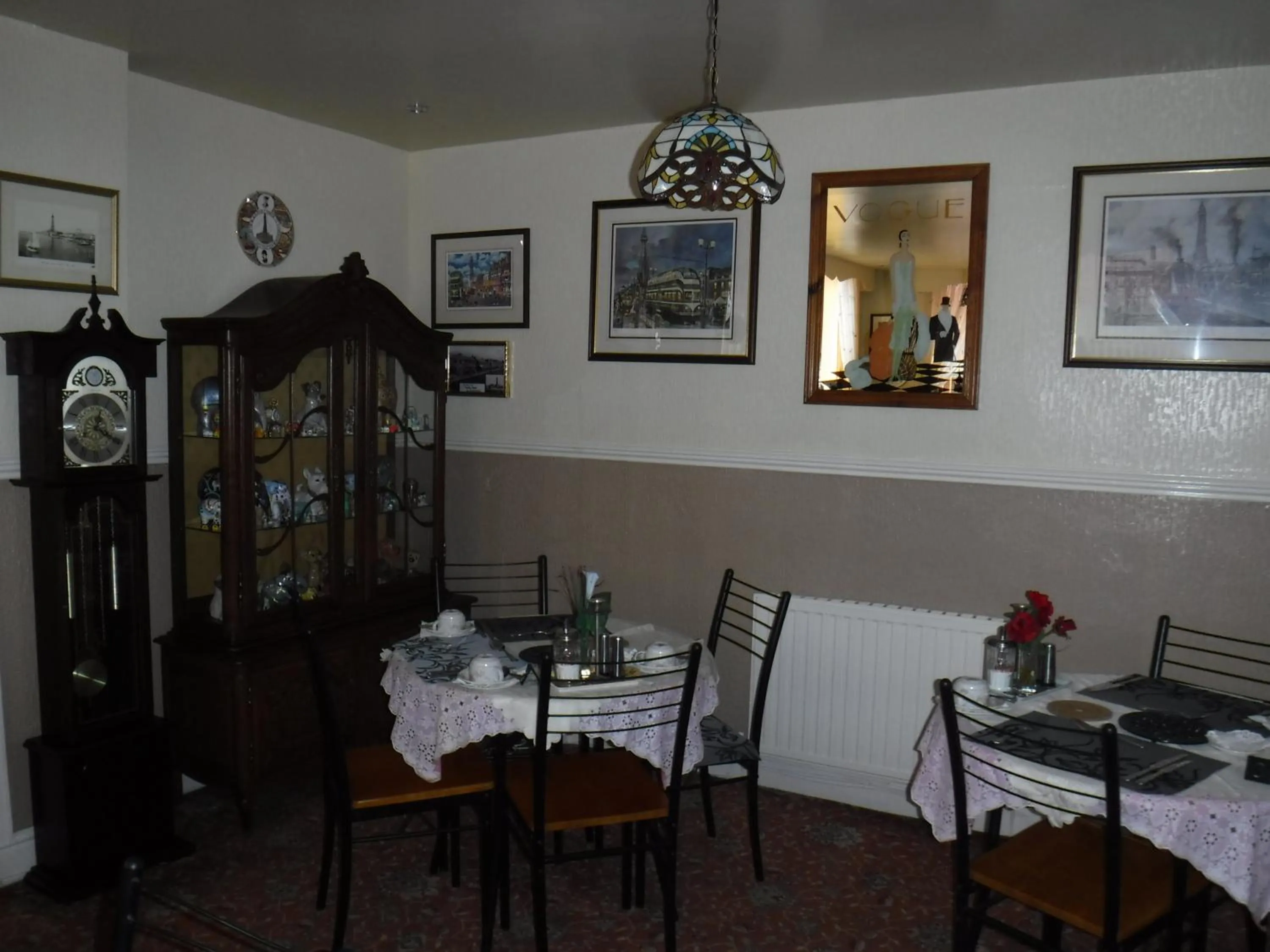Dining area in Camelot Hotel - Couples Only