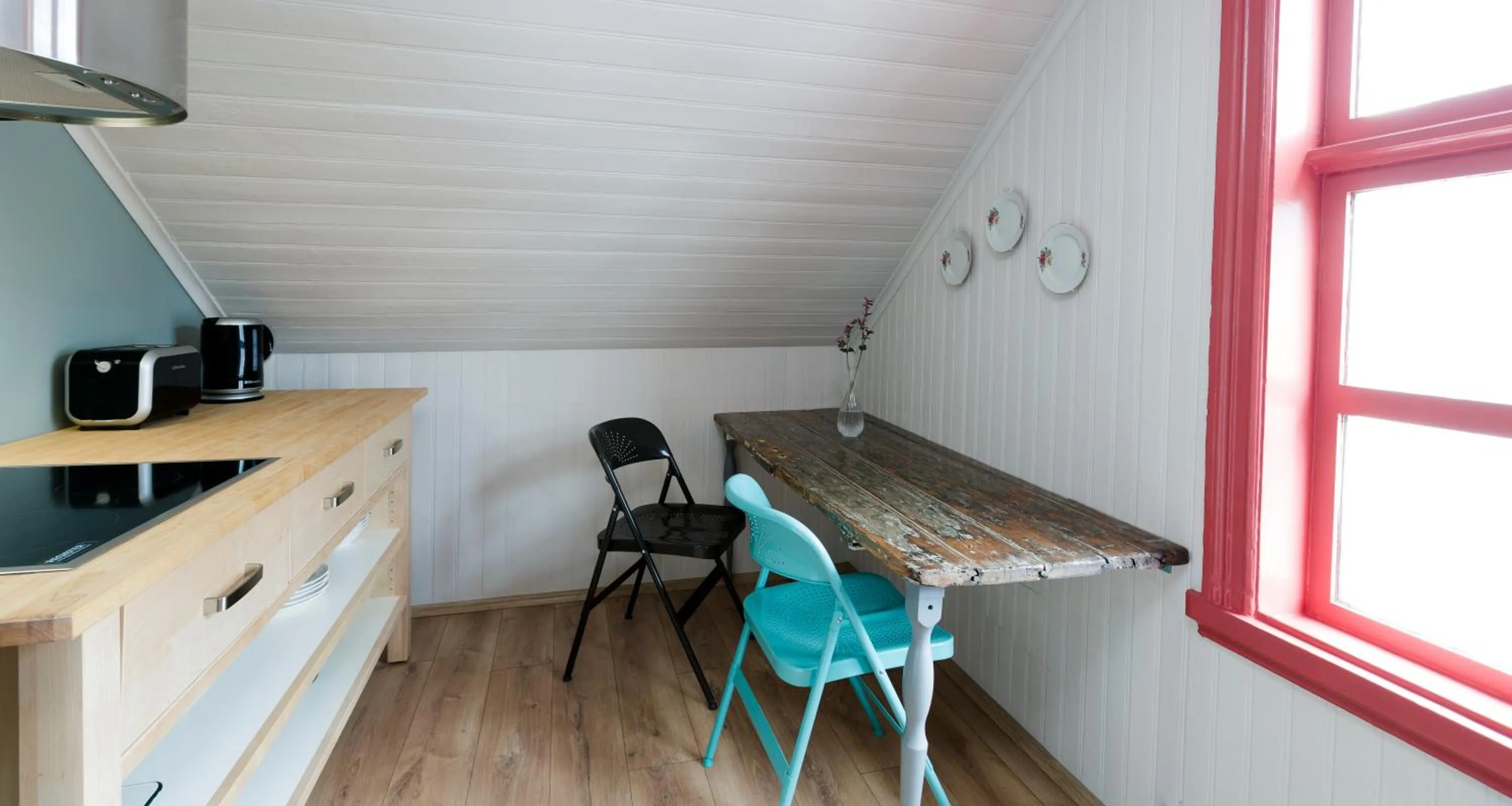 Kitchen or kitchenette in Old Charm Reykjavik Apartments