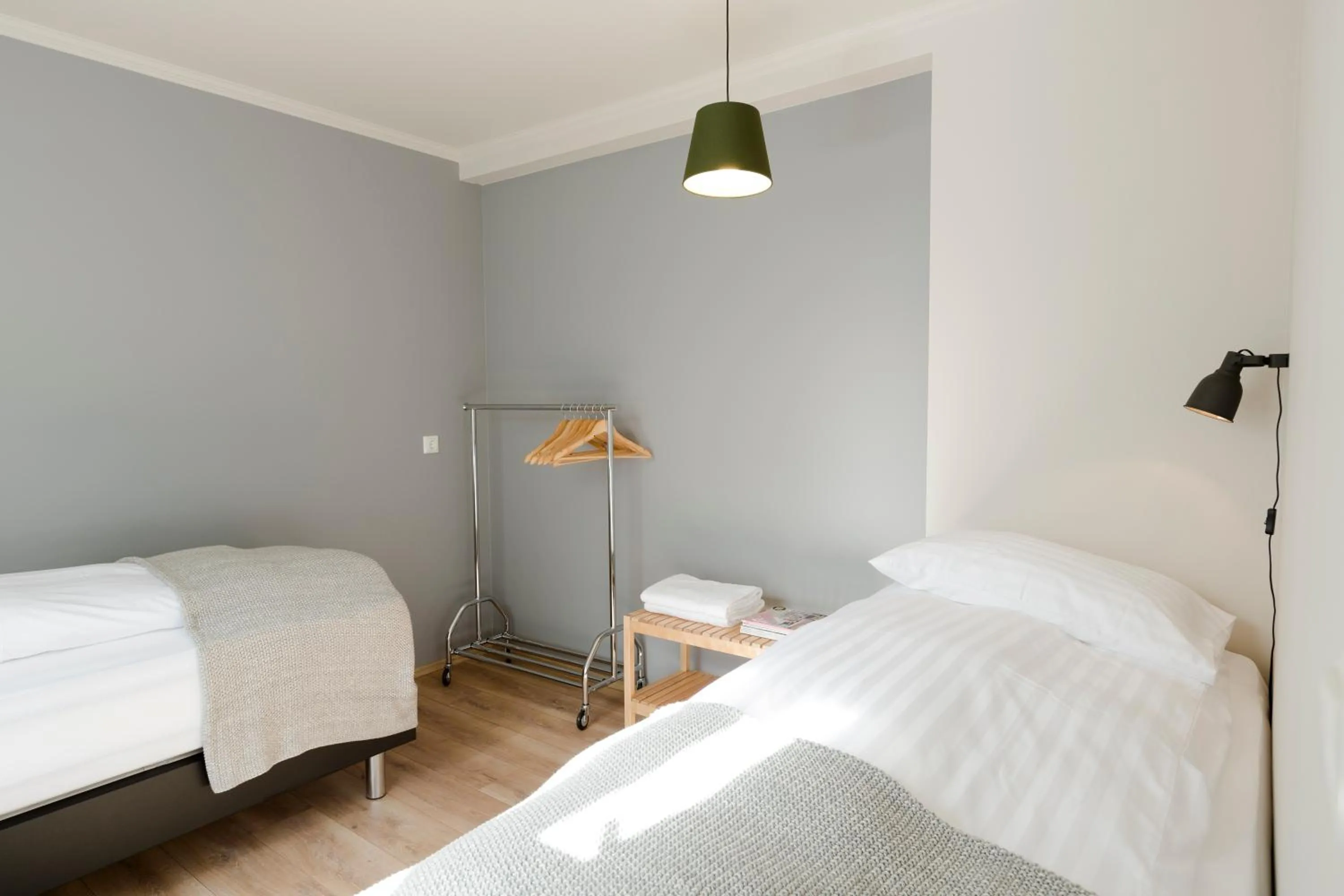 Bedroom, Bed in Old Charm Reykjavik Apartments