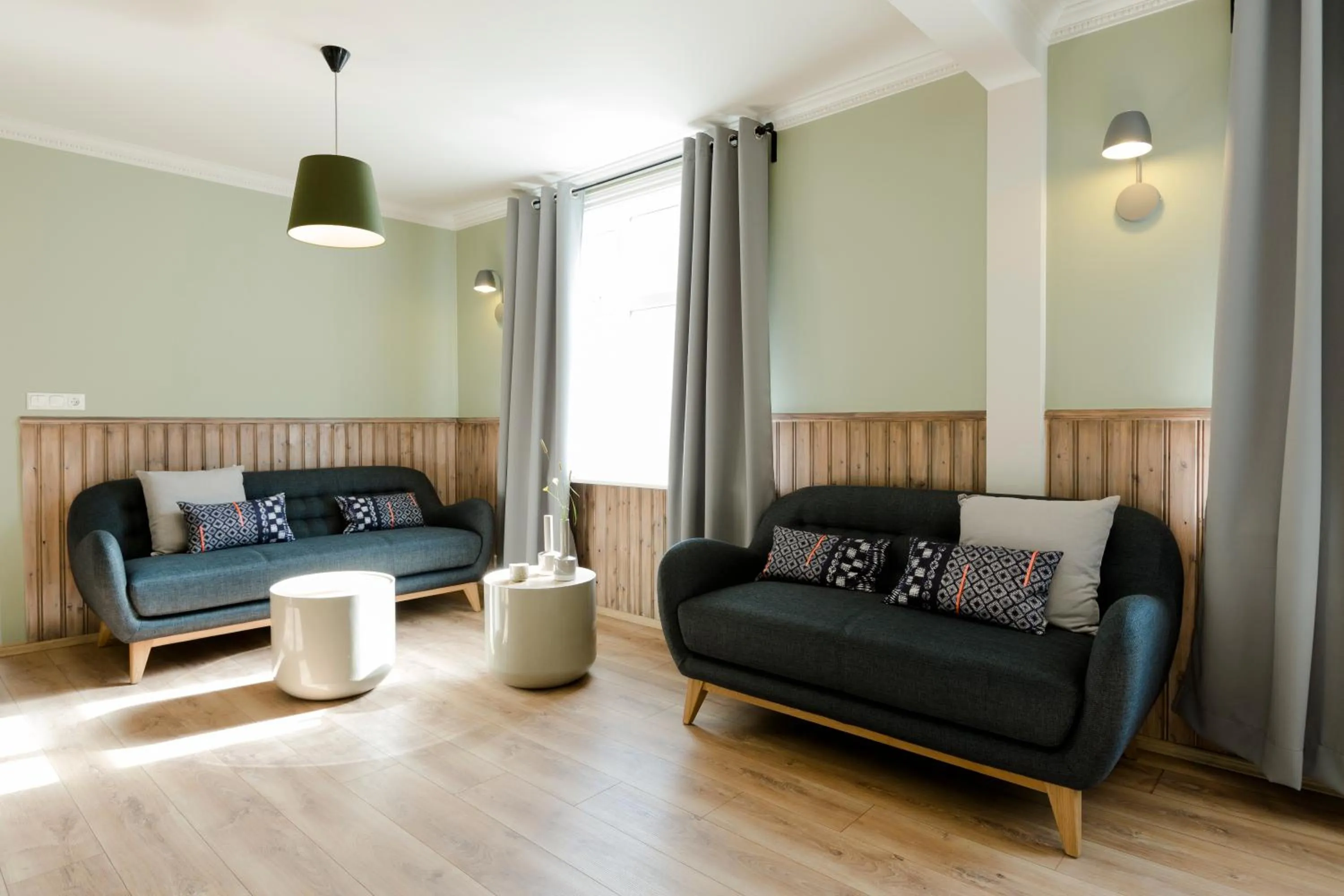 Living room in Old Charm Reykjavik Apartments