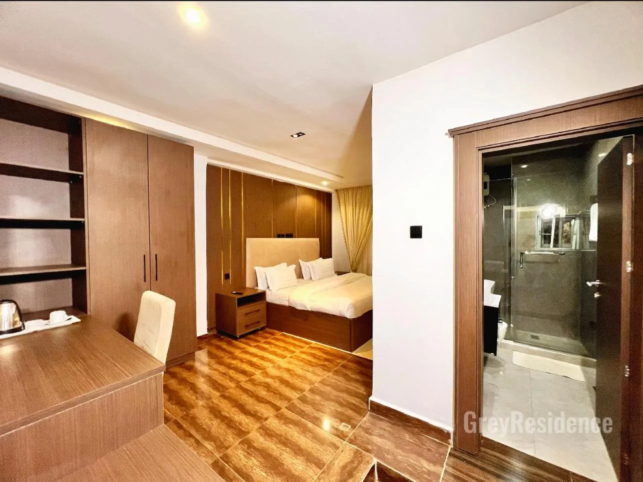 Photo of the whole room in Grey Residence