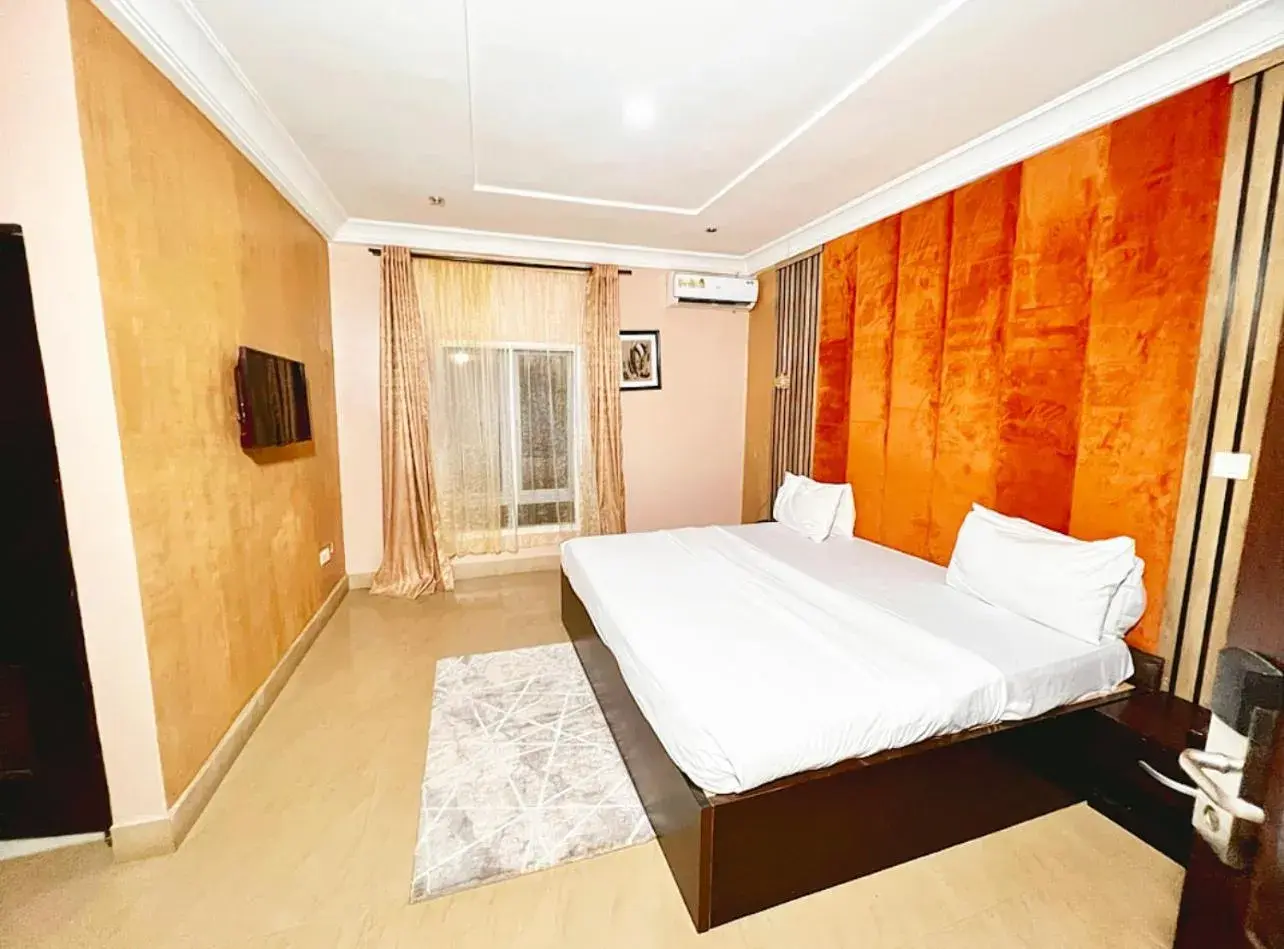 View (from property/room), Bed in Grey Residence View (from property/room), Bed in Grey Residence