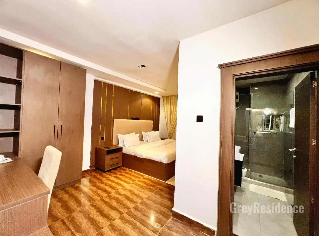 Photo of the whole room, Bed in Grey Residence Photo of the whole room, Bed in Grey Residence