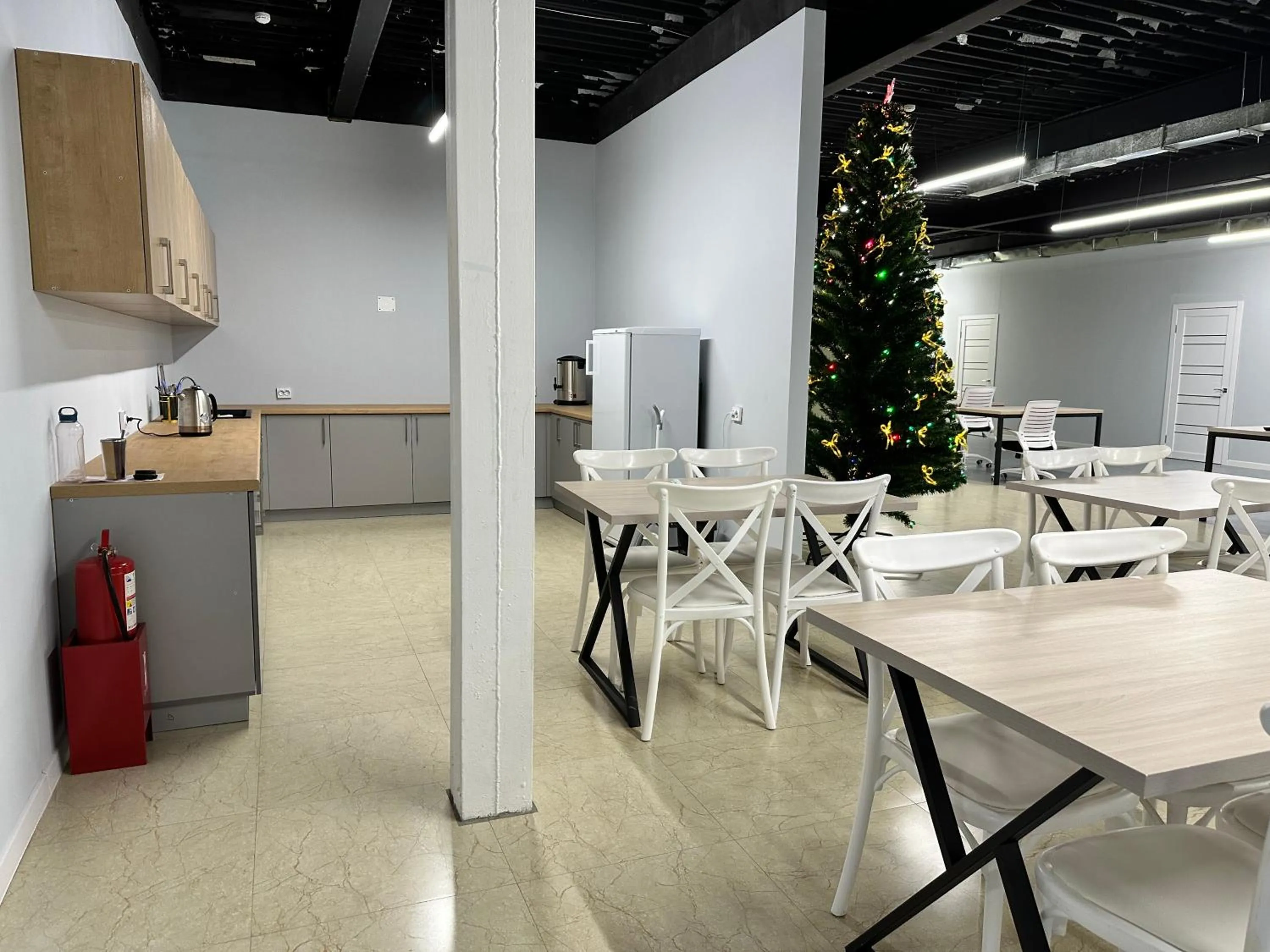 Dining area in Hostel O2