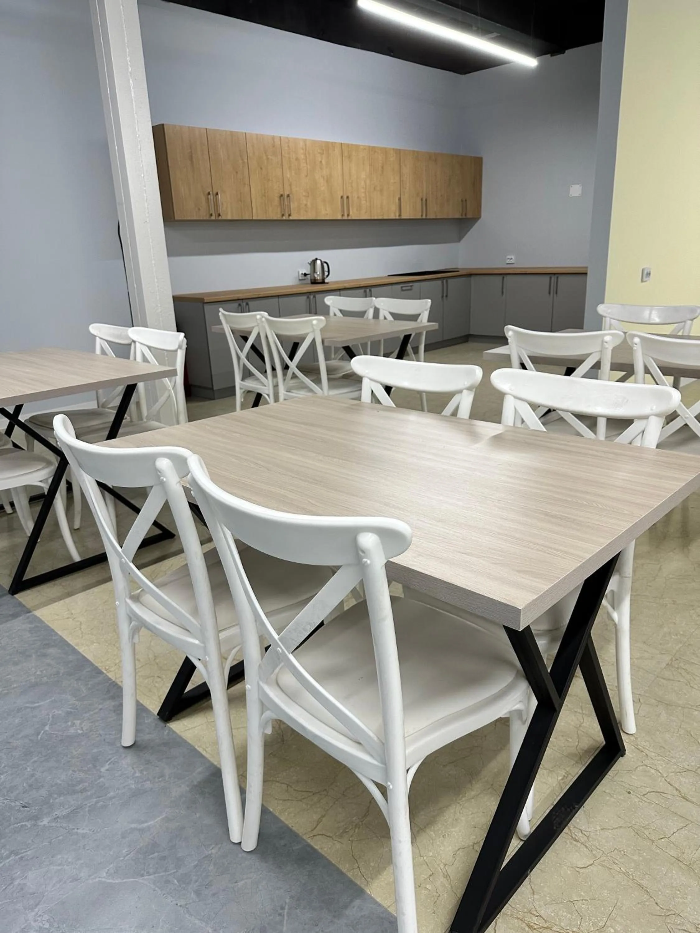 Dining area in Hostel O2