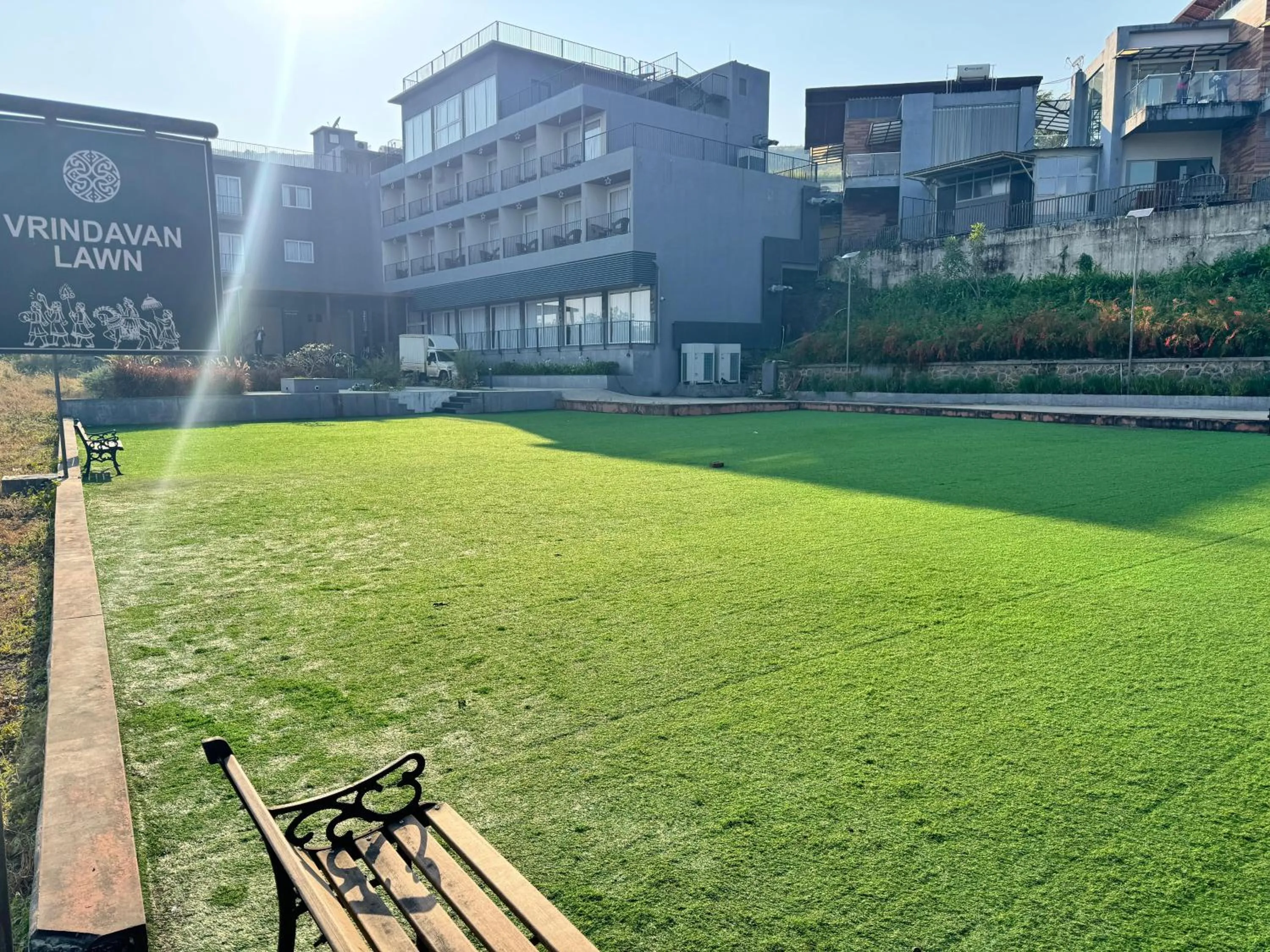 Facade/entrance in Wabi Sabi Resort, Igatpuri