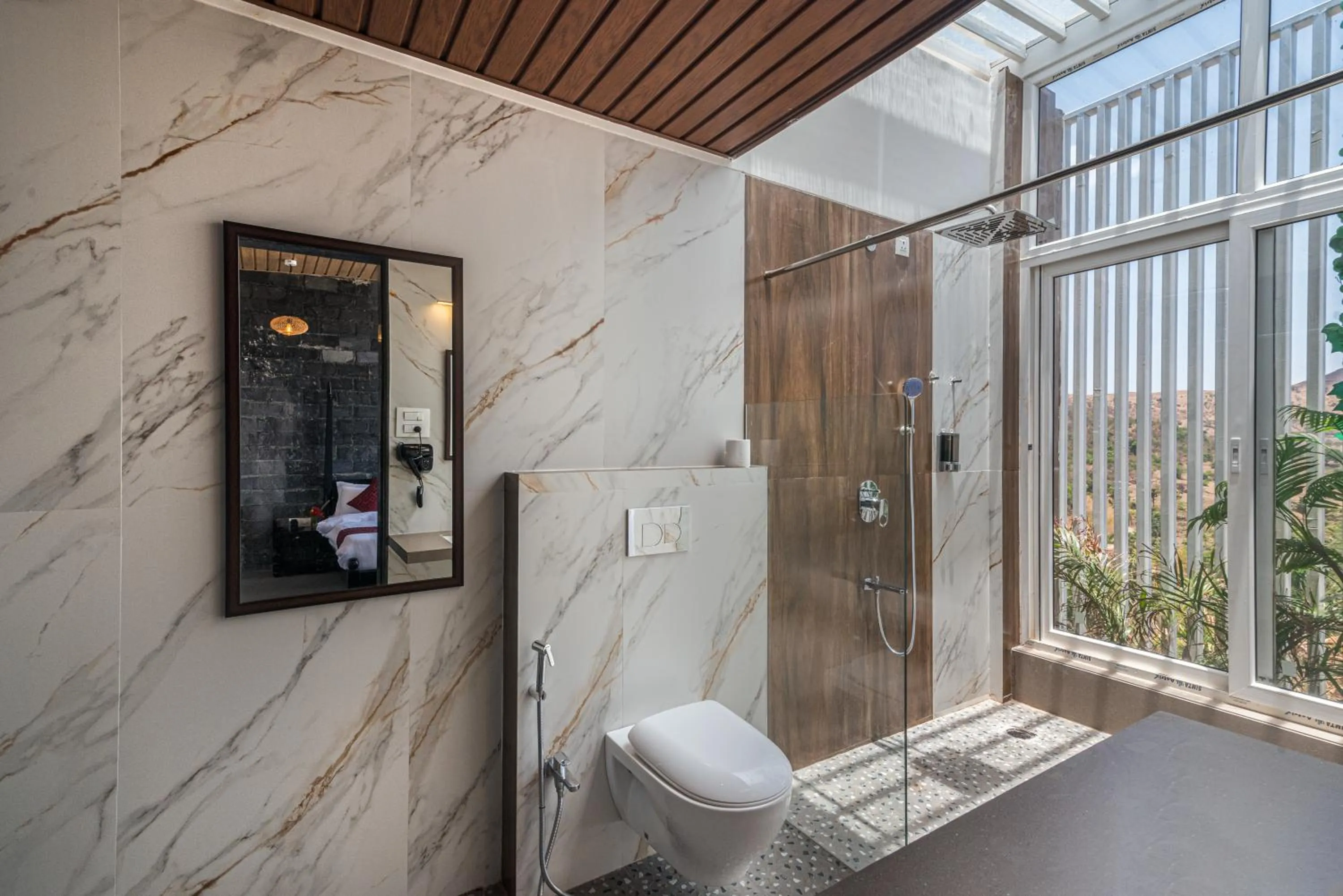 Bathroom in Wabi Sabi Resort, Igatpuri