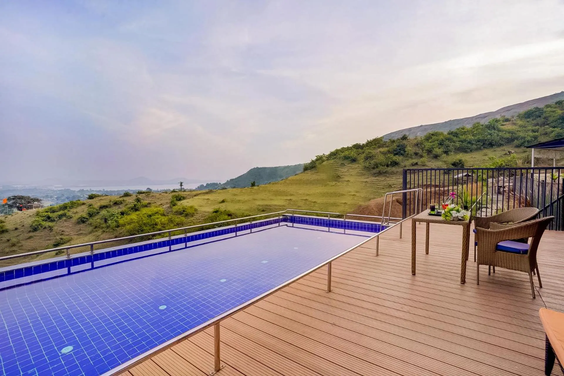 Mountain view in Wabi Sabi Resort, Igatpuri