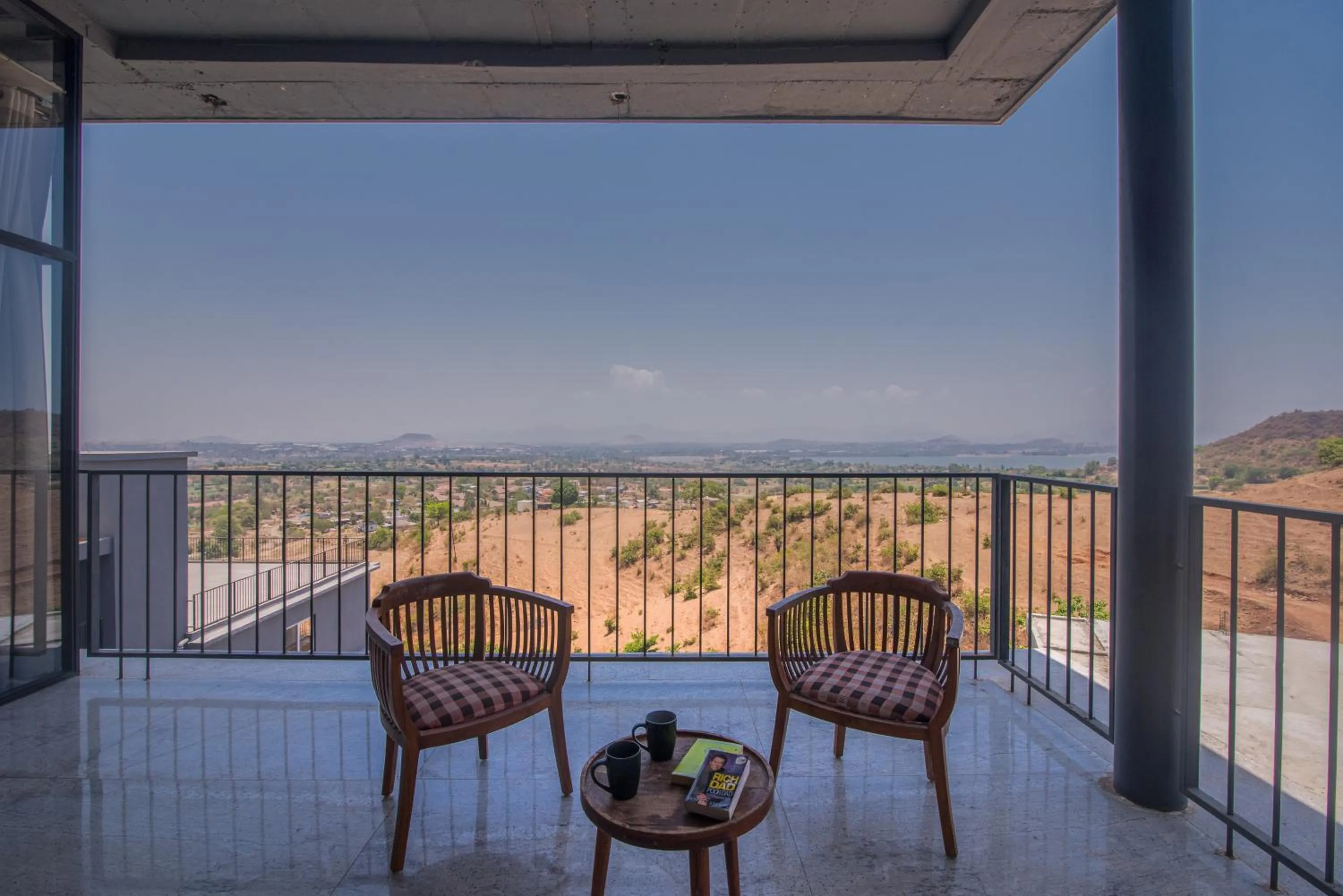 Patio in Wabi Sabi Resort, Igatpuri