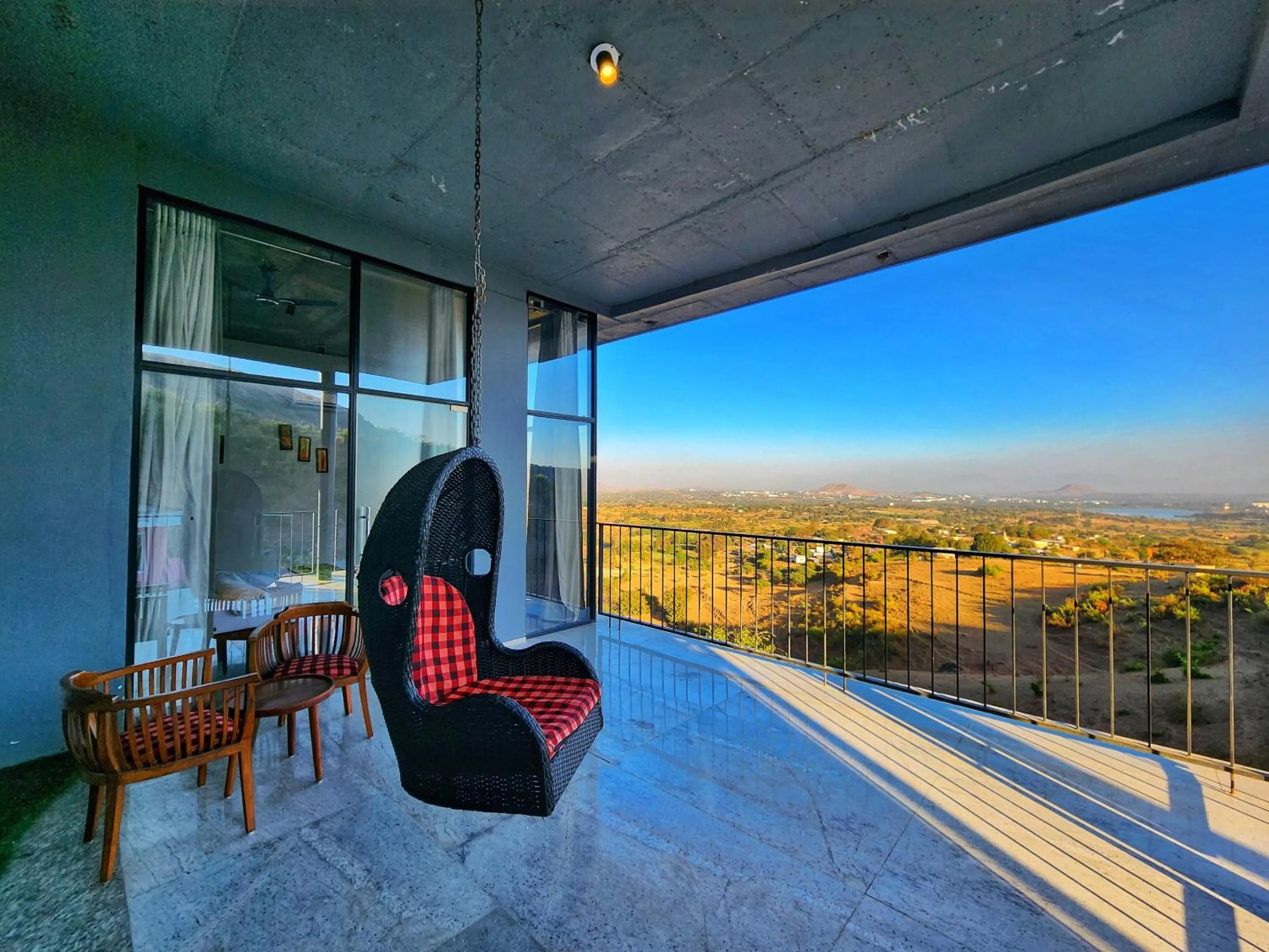 Natural landscape in Wabi Sabi Resort, Igatpuri