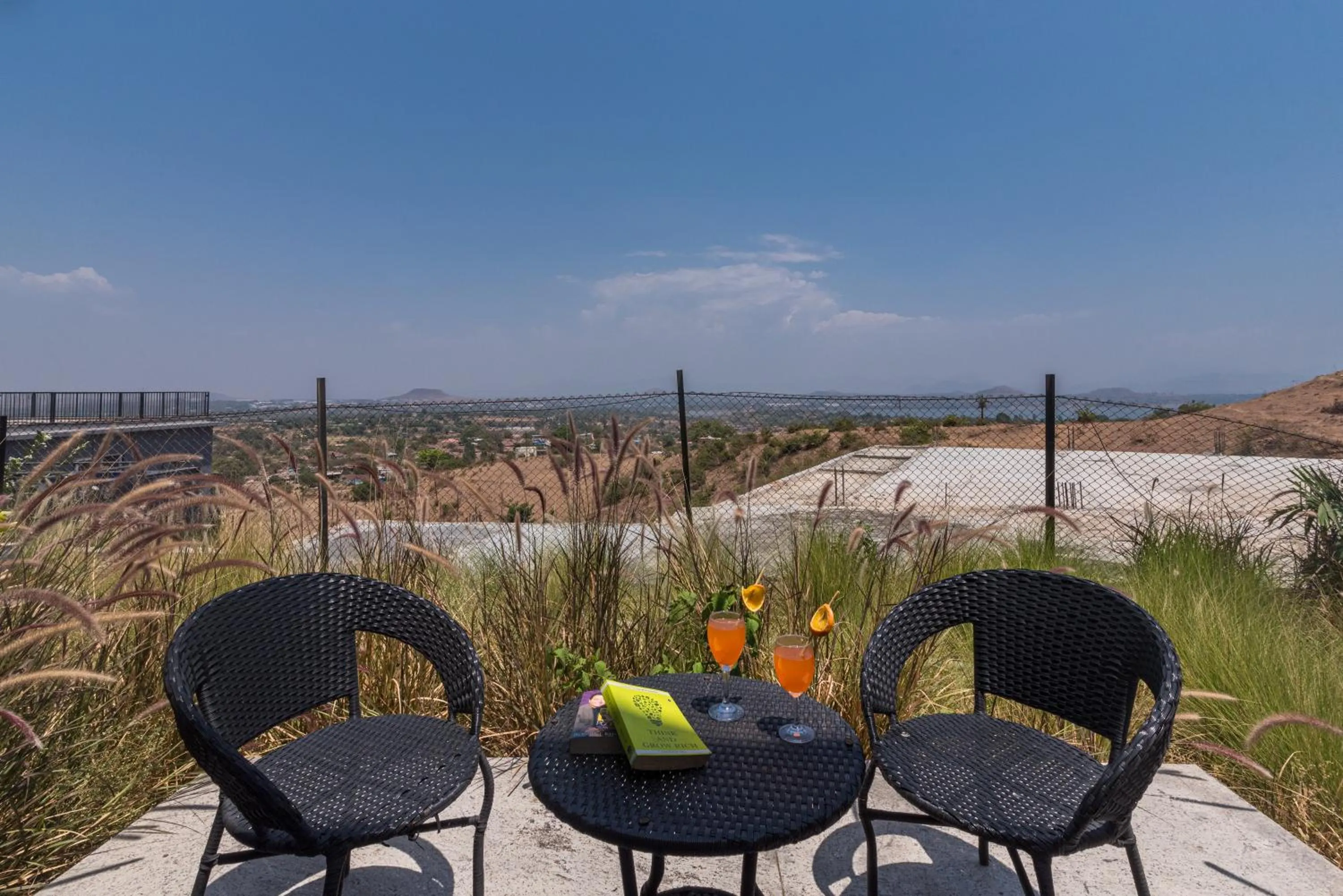 Patio in Wabi Sabi Resort, Igatpuri