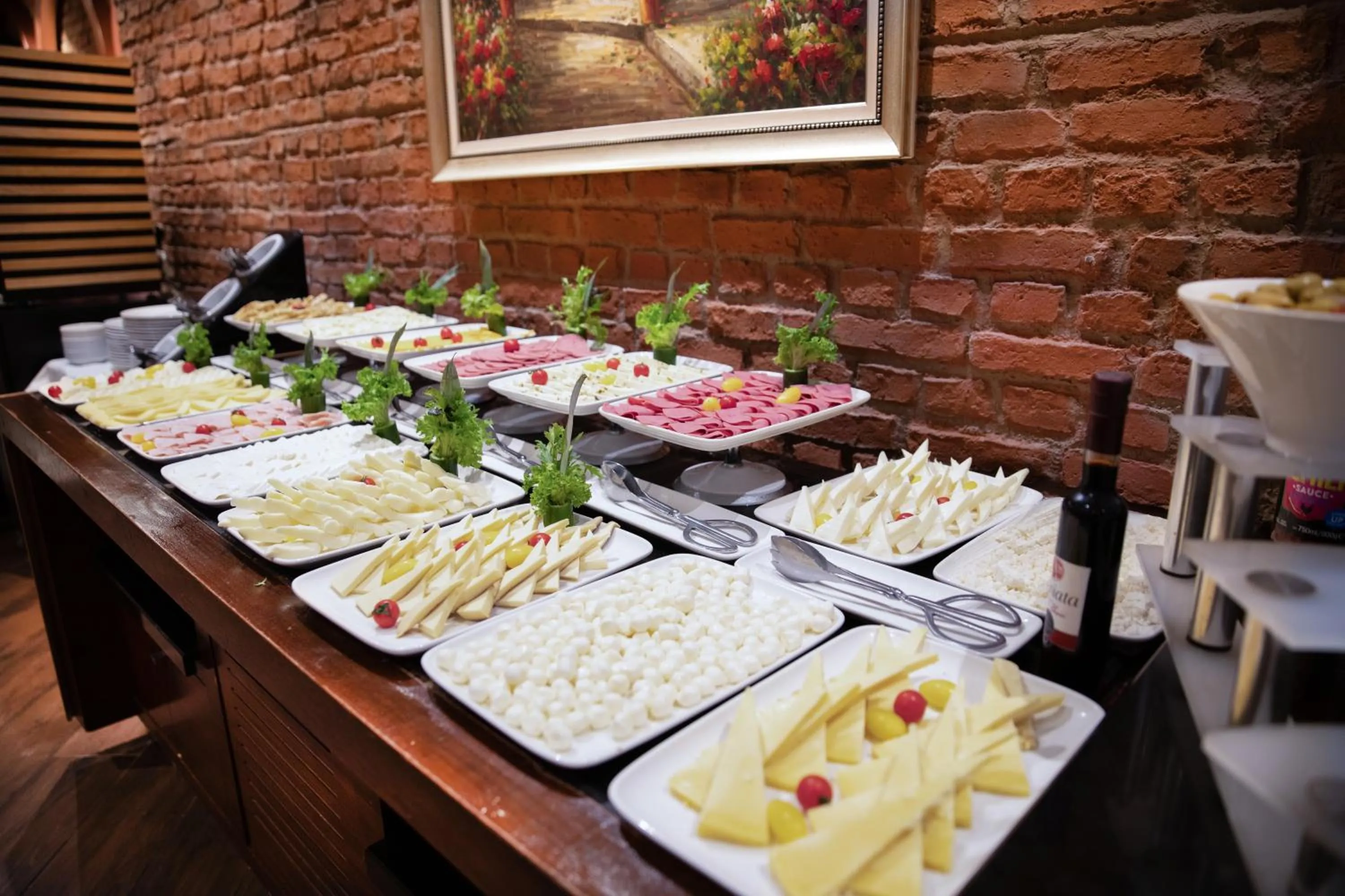 Buffet breakfast in Grand Aras Hotel & Suites