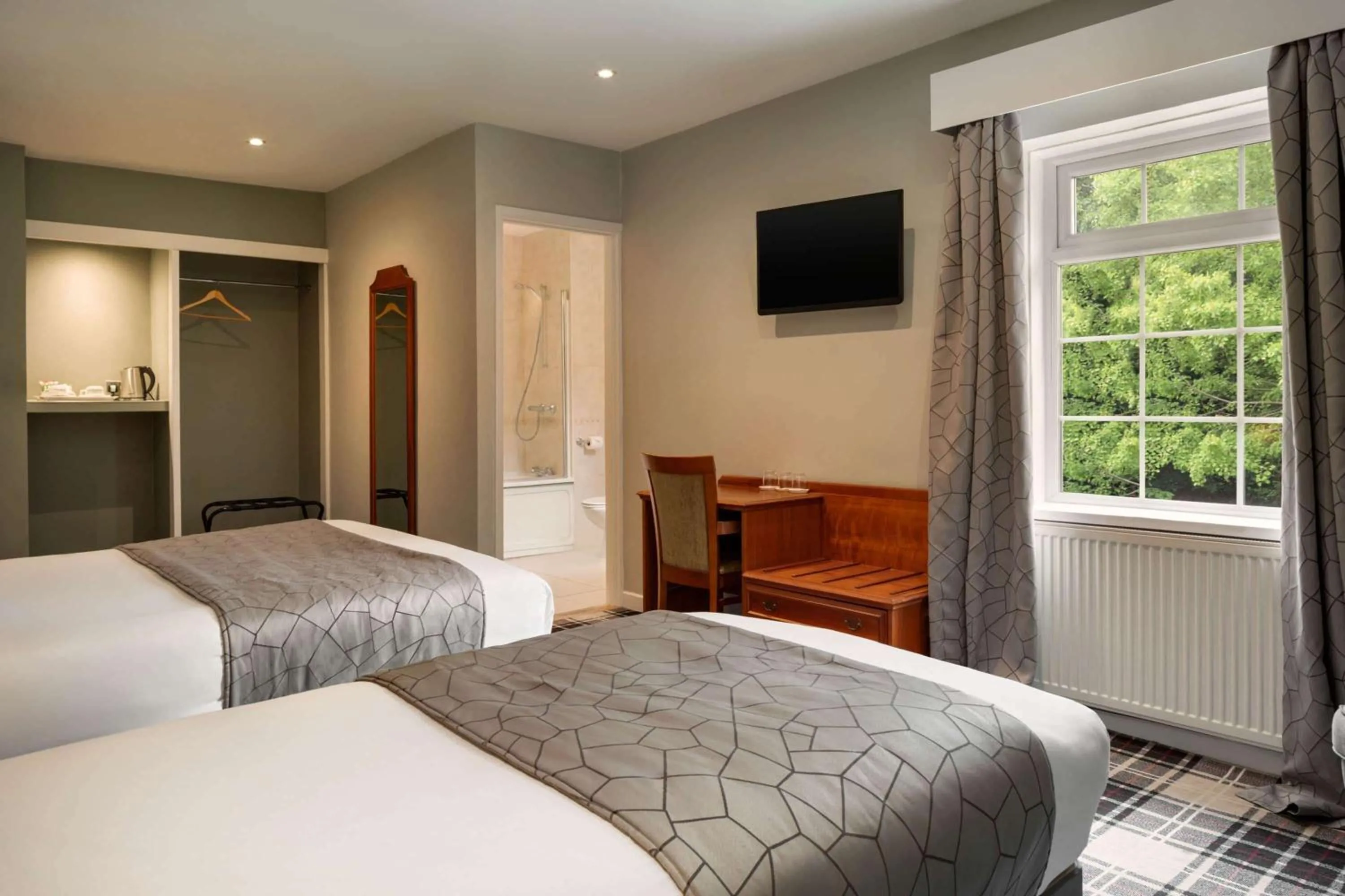 Photo of the whole room, Bed in Heritage Park Pontypridd, Trademark Collection by Wyndham