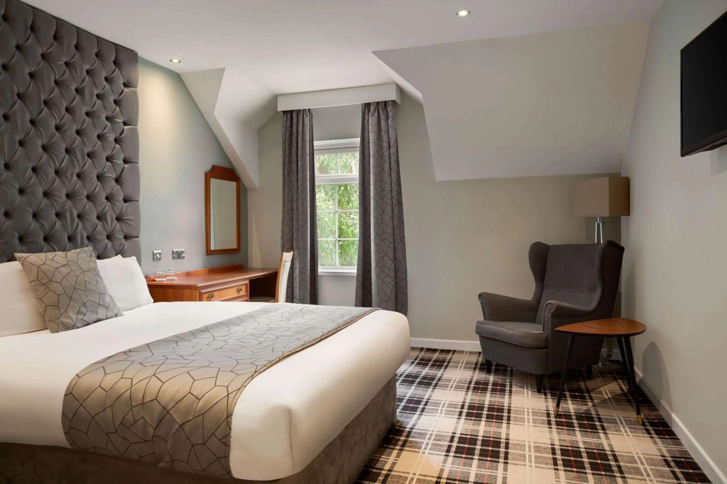 Photo of the whole room, Bed in Heritage Park Pontypridd, Trademark Collection by Wyndham