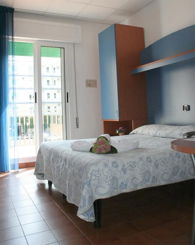 Bed in Hotel Trifoglio