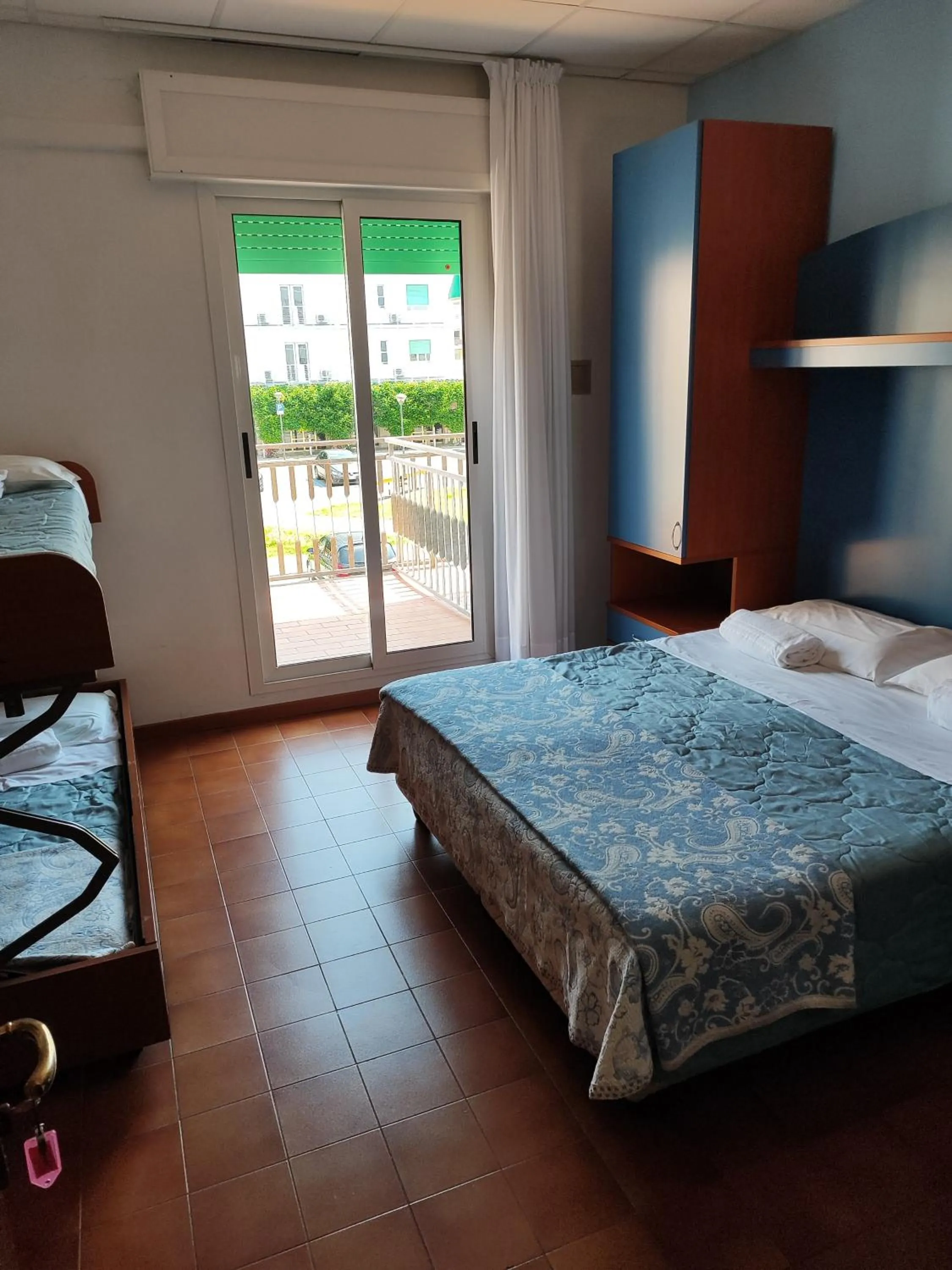 Bed in Hotel Trifoglio