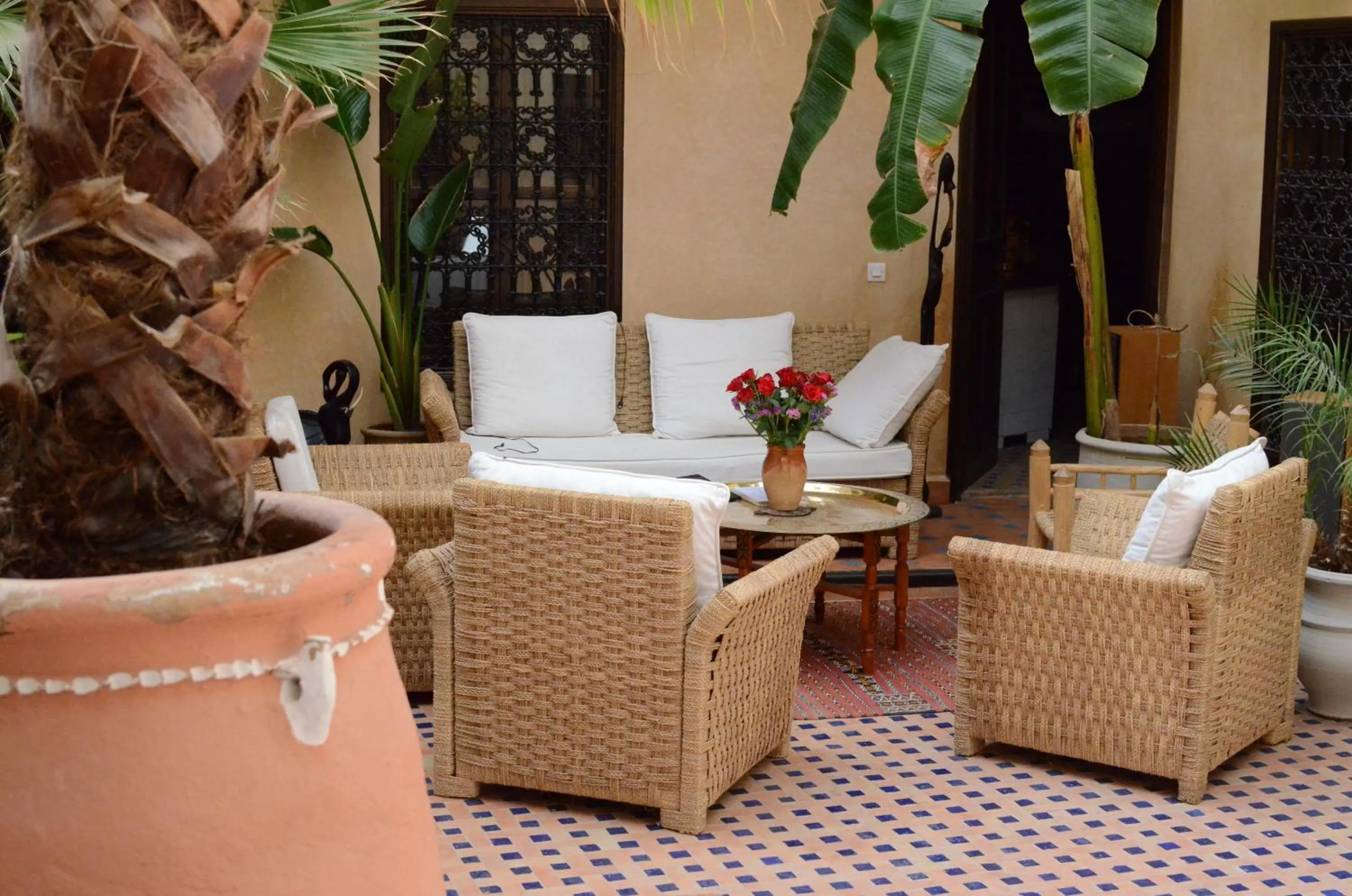 Patio in Riad Hadda