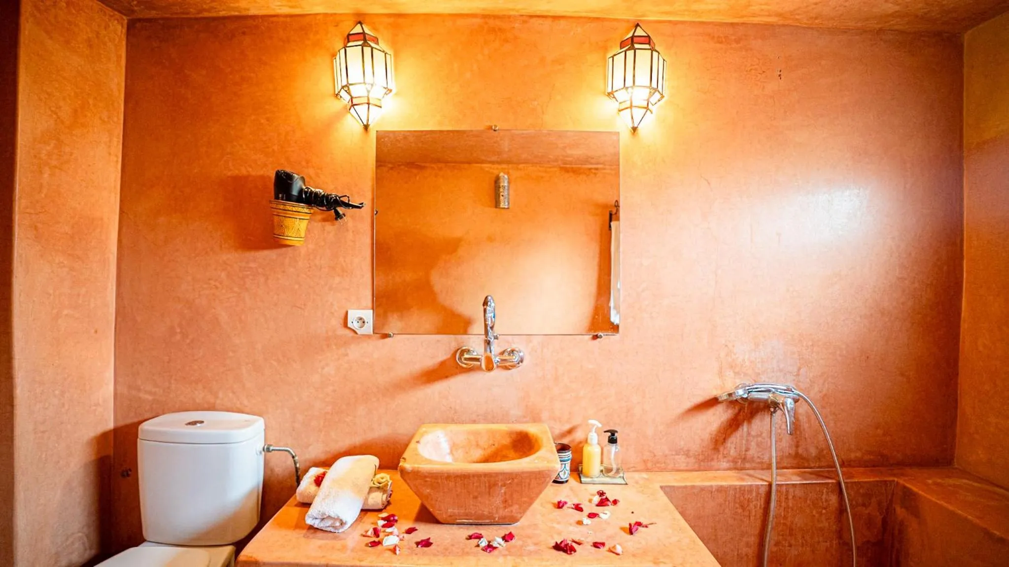 Bathroom in Riad Hadda