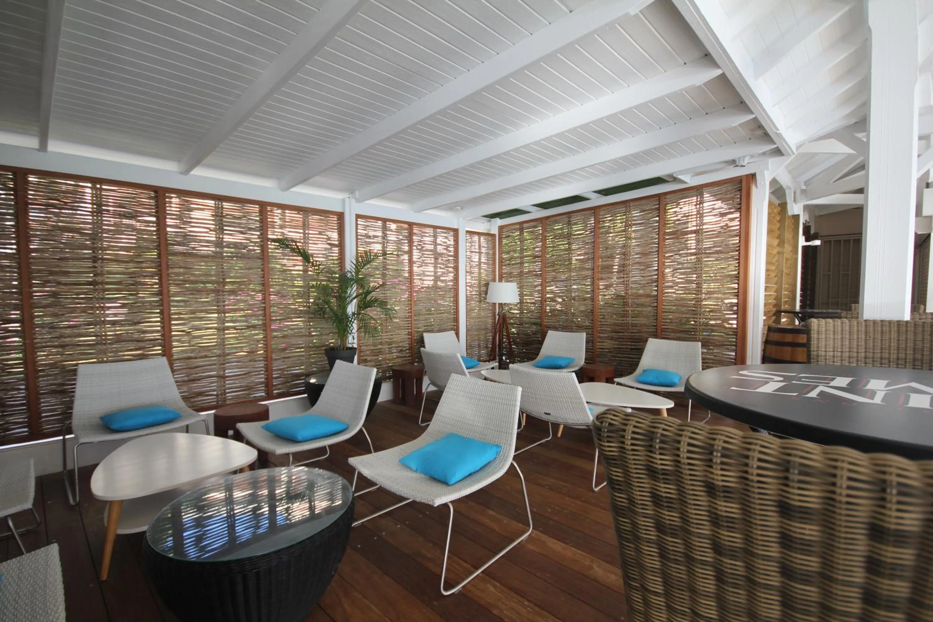 Patio in Diamant Beach