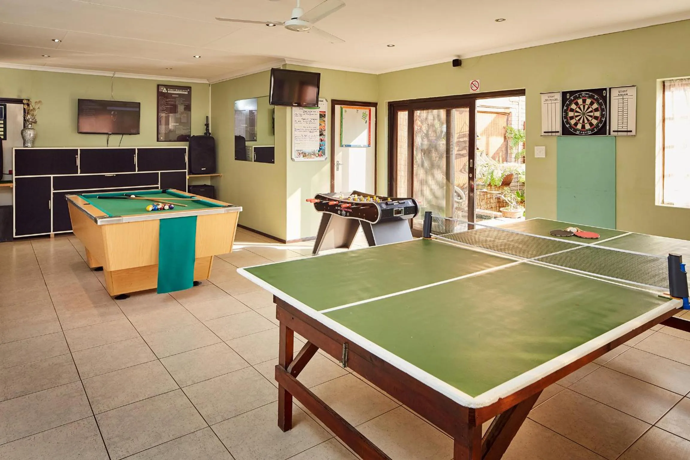 Game Room in First Group Club Hacienda