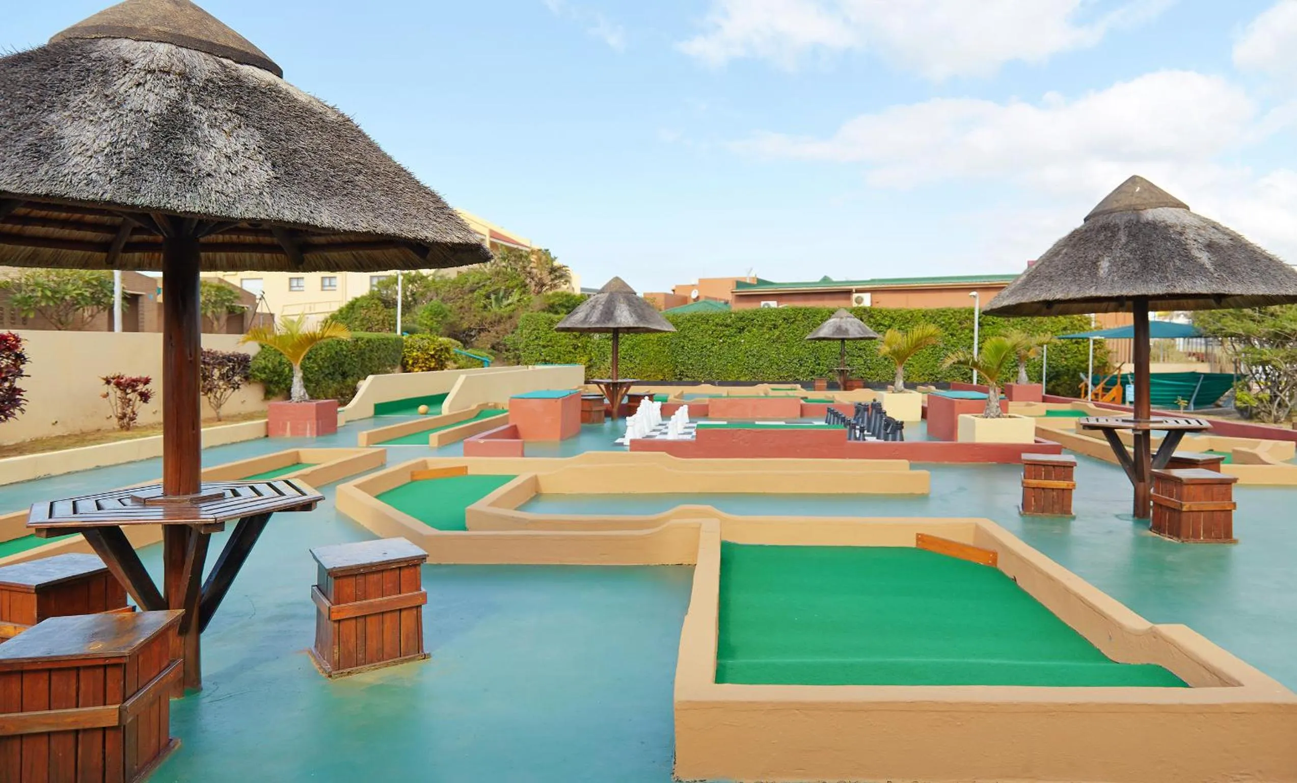 Minigolf in First Group Club Hacienda